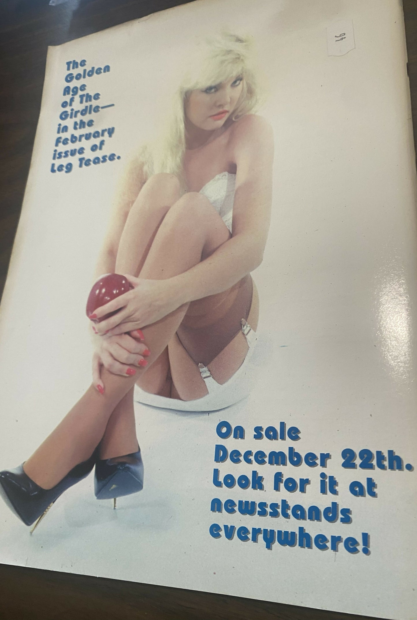 Leg Tease Adult Magazine January 1995
