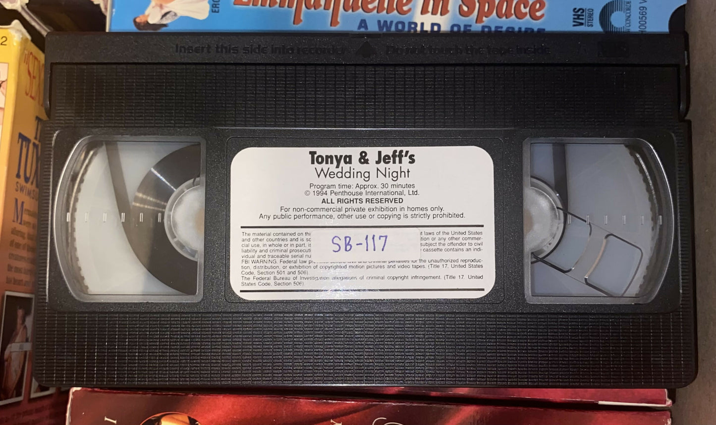 Tonya & Jeff’s “Wedding Night” VHS - Penthouse