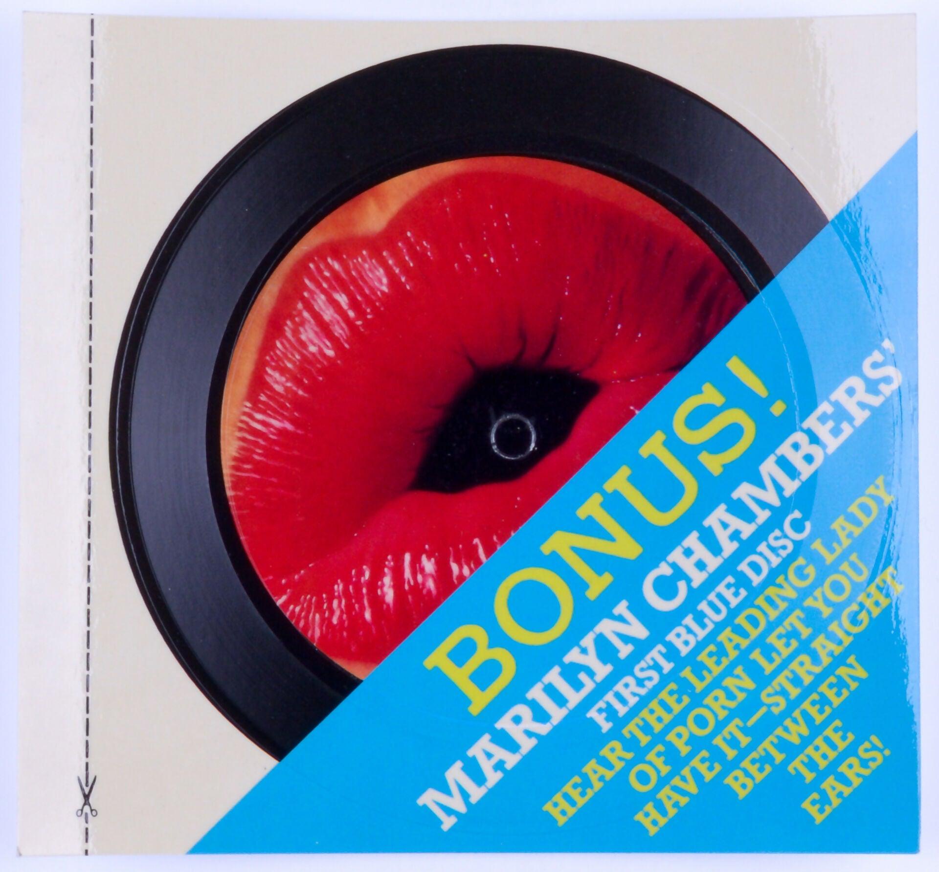Marilyn Chambers 33 1/3 RPM Vinyl EP Picture Record 6" Paul Raymond Publications 1979 - XXX Marketplace