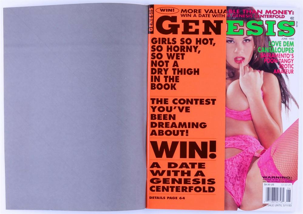 GENESIS Vintage Softcore Adult Magazine June 1993 *Excellent* - XXX Marketplace