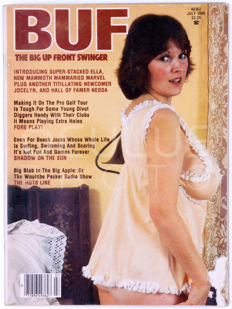 BUF THE BIG UP FRONT SWINGER Vintage Softcore Big Boob Magazine Vol. 12 No. 6 July 1980 - XXX Marketplace