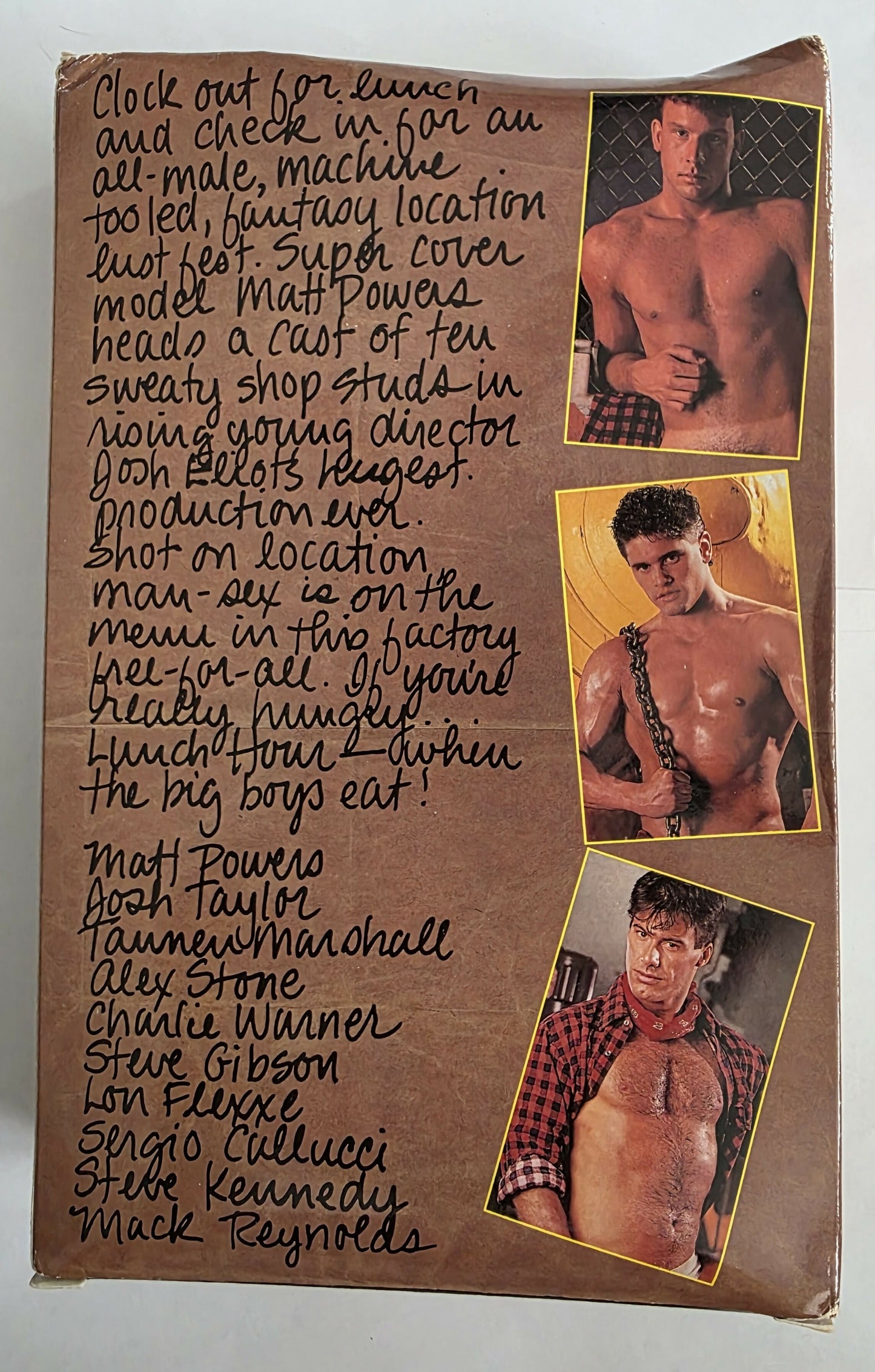 Lunch Box: When The Big Boys Eat! (1995) VHS