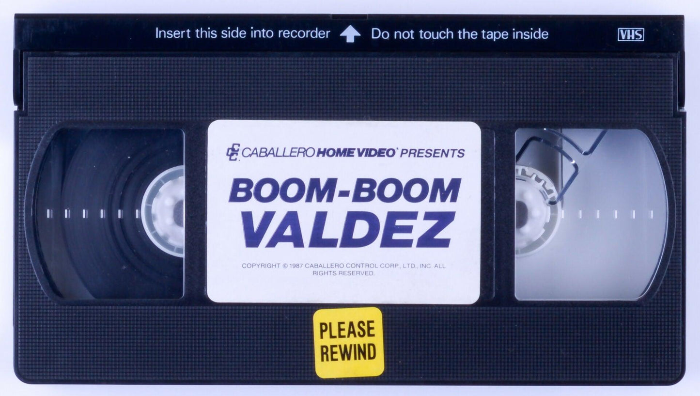 *Rare* BOOM-BOOM VALDEZ Adult VHS Tape CABALLERO HOME VIDEO 1987 - Peter North, Kiesha, Alicia Monet, Ona Zee, Nikki Knights - XXX Marketplace