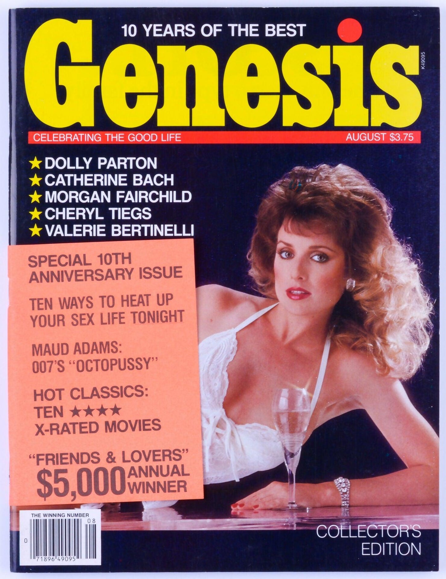 GENESIS Vintage Softcore Adult Magazine Vol. 11 No. 1 August 1983 10th Anniversarry Issue - Mary Lou - XXX Marketplace
