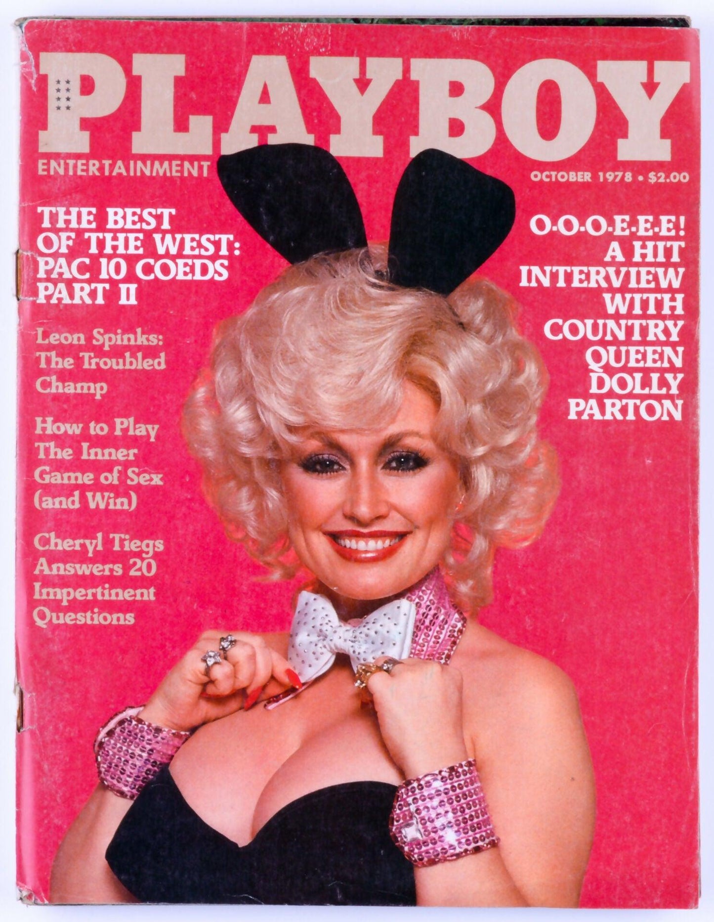 PLAYBOY ENTERTAINMENT FOR MEN MAGAZINE FOR MEN October 1978 - Dolly Parton - XXX Marketplace