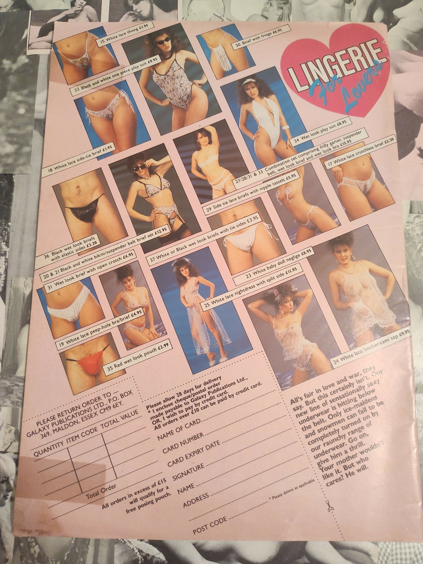 XS: EXCESSIVELY GOOD FUN VOL.2 NO.2 1988 VINTAGE UK TITS AND ASS MAGAZINE