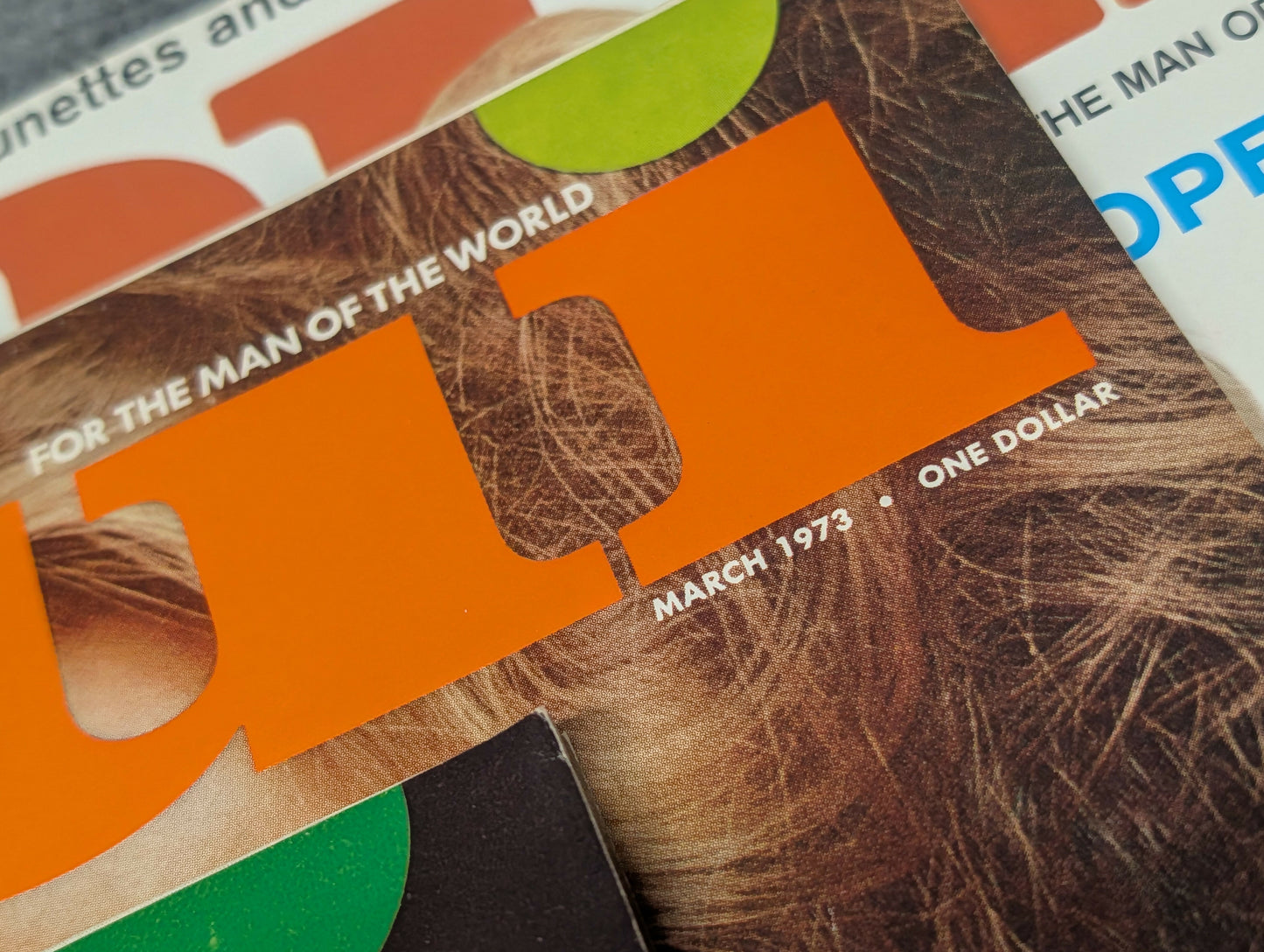 Oui Magazine Lot of FOUR - 1970s and 2000.