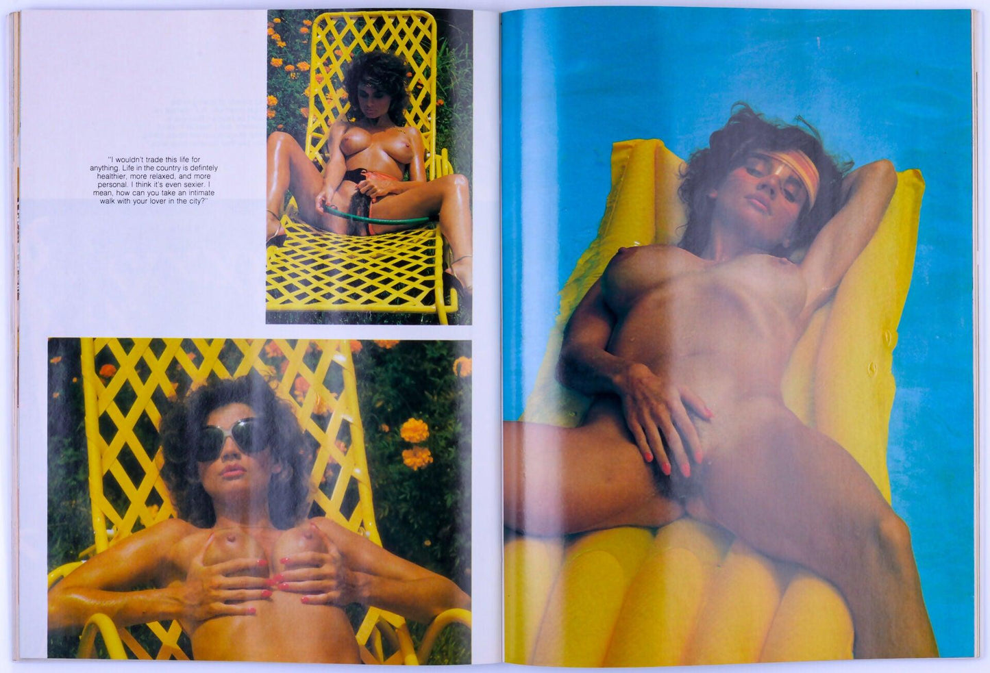 GENESIS Vintage Softcore Adult Magazine Vol. 11 No. 1 August 1983 10th Anniversarry Issue - Mary Lou - XXX Marketplace