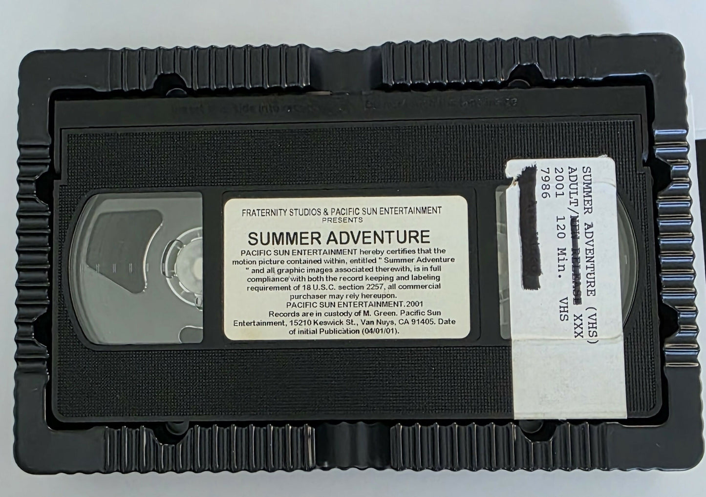 Summer Adventure (2001) VHS