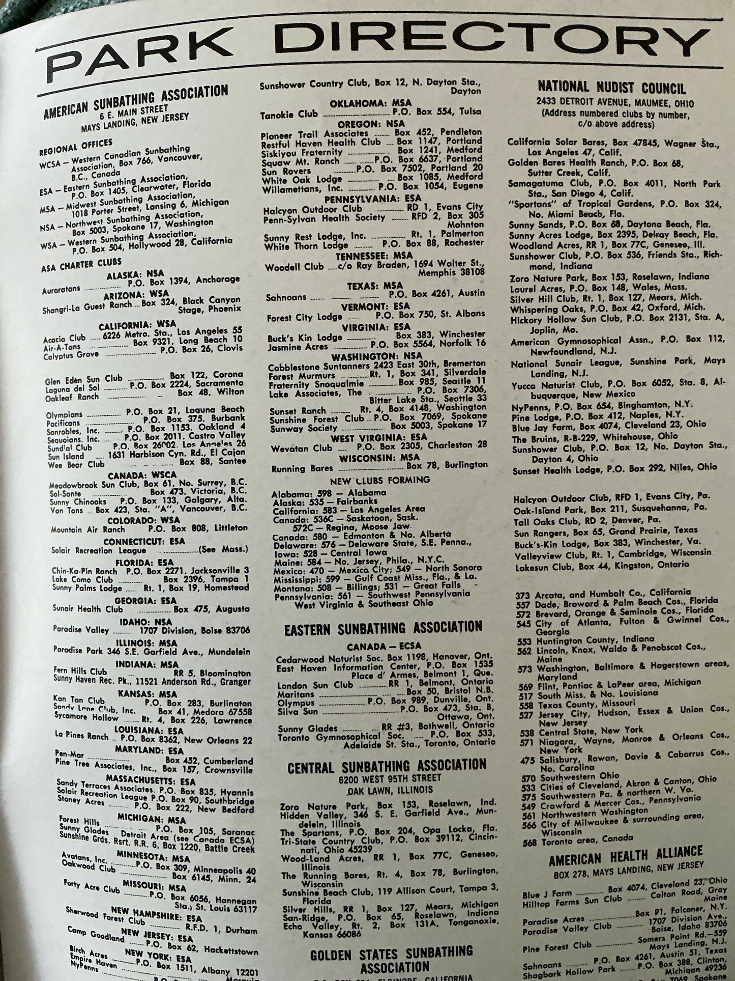 Accent on Nudism 1968