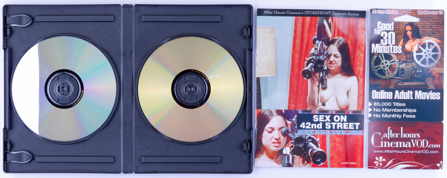 *Rare* SEX ON 42nd STREET COLLECTION Hardcore 70s Grindhouse Cinema 2 Disc 3 Movie DVD After Hours Cinema 1995