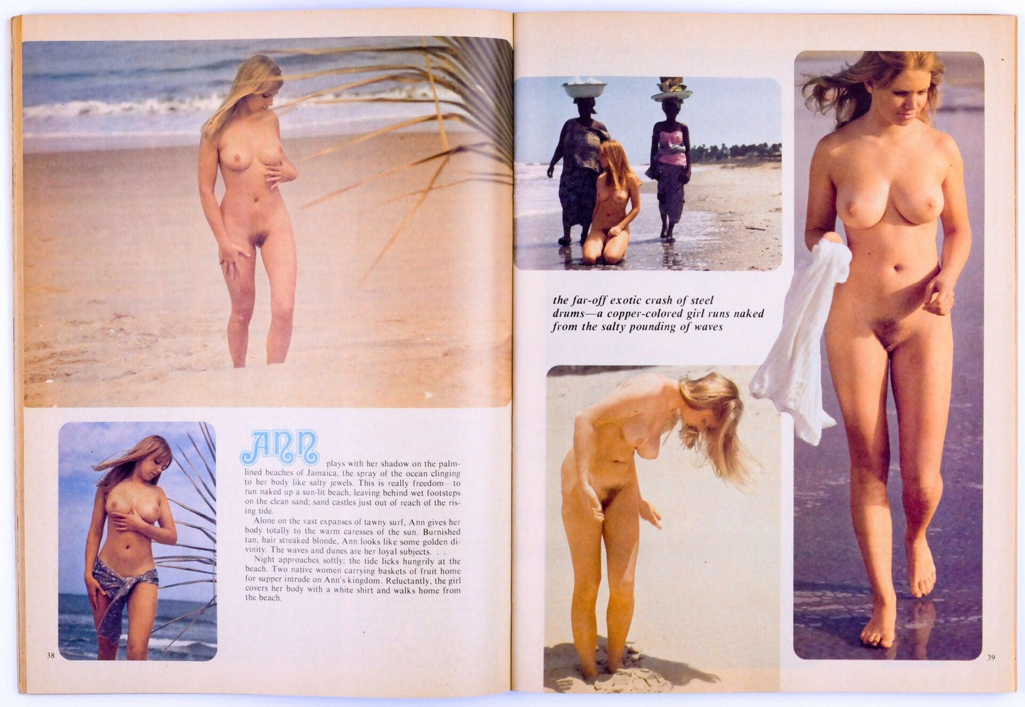 SIR! Vintage Softcore Adult Magazine Vol. 30 No. 7 August 1974 - Ann Sofia - XXX Marketplace