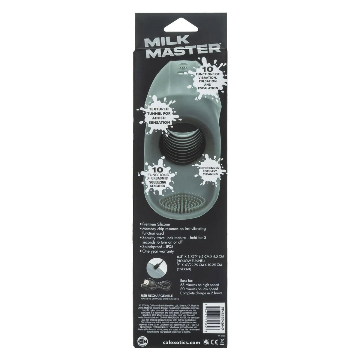 Milk Master Rechargeable Squeeze & Please Grey