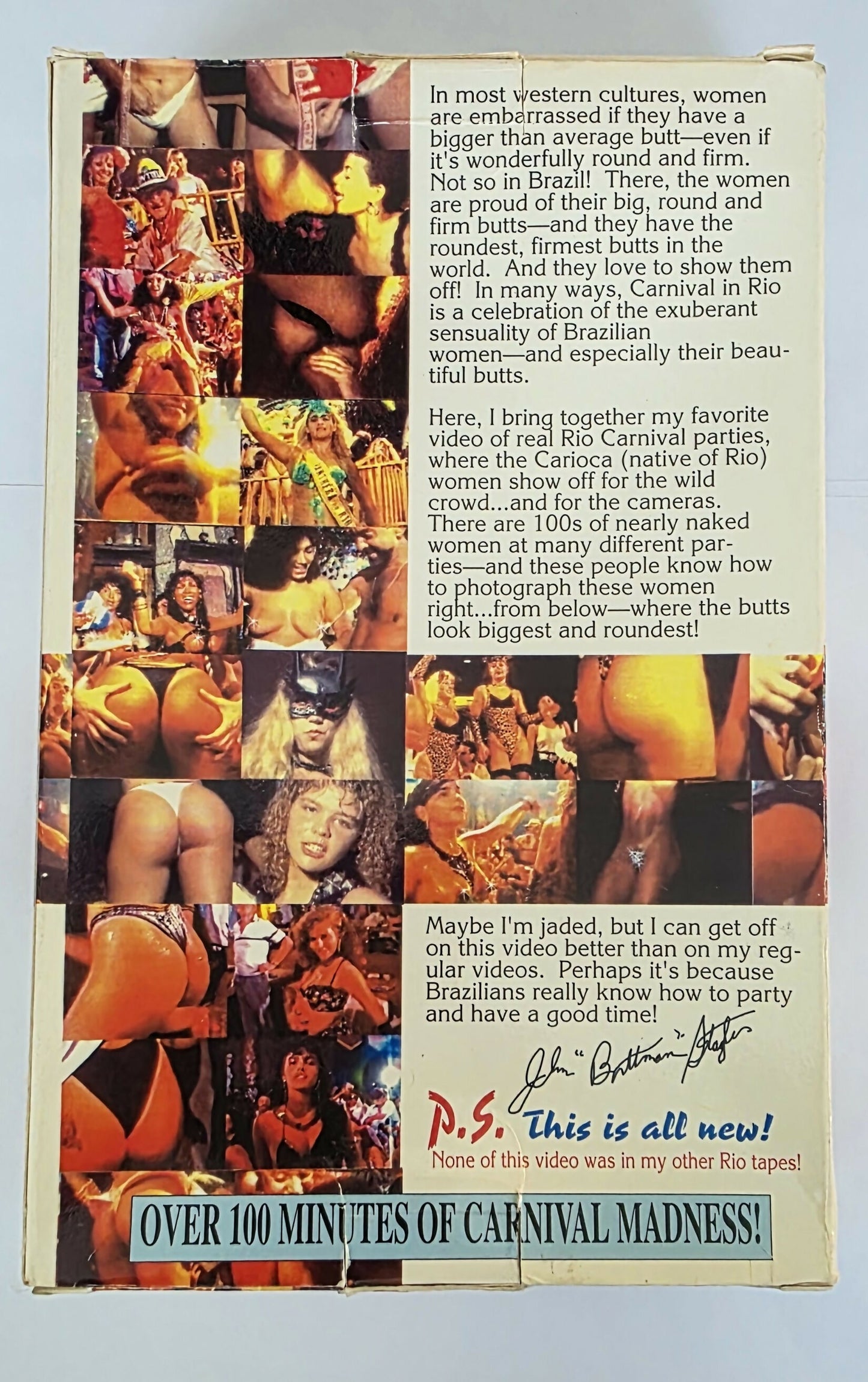 Buttmans's Favorite Rio Carnical Parties (1992) VHS