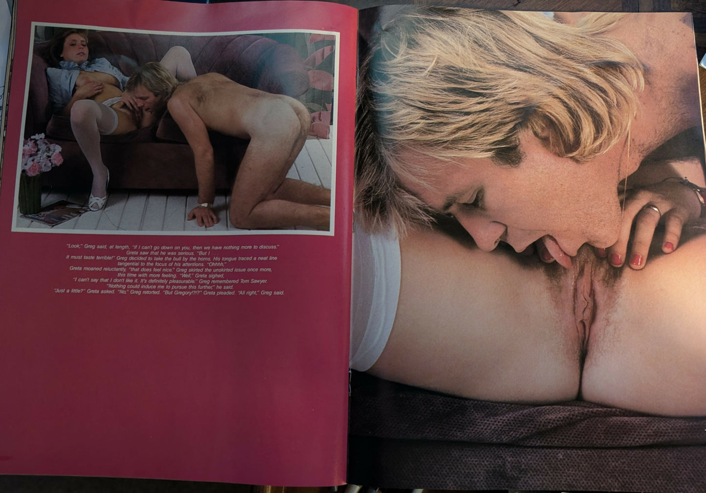 Adam presents Torrid Sex Vintage Adult Magazine 1990