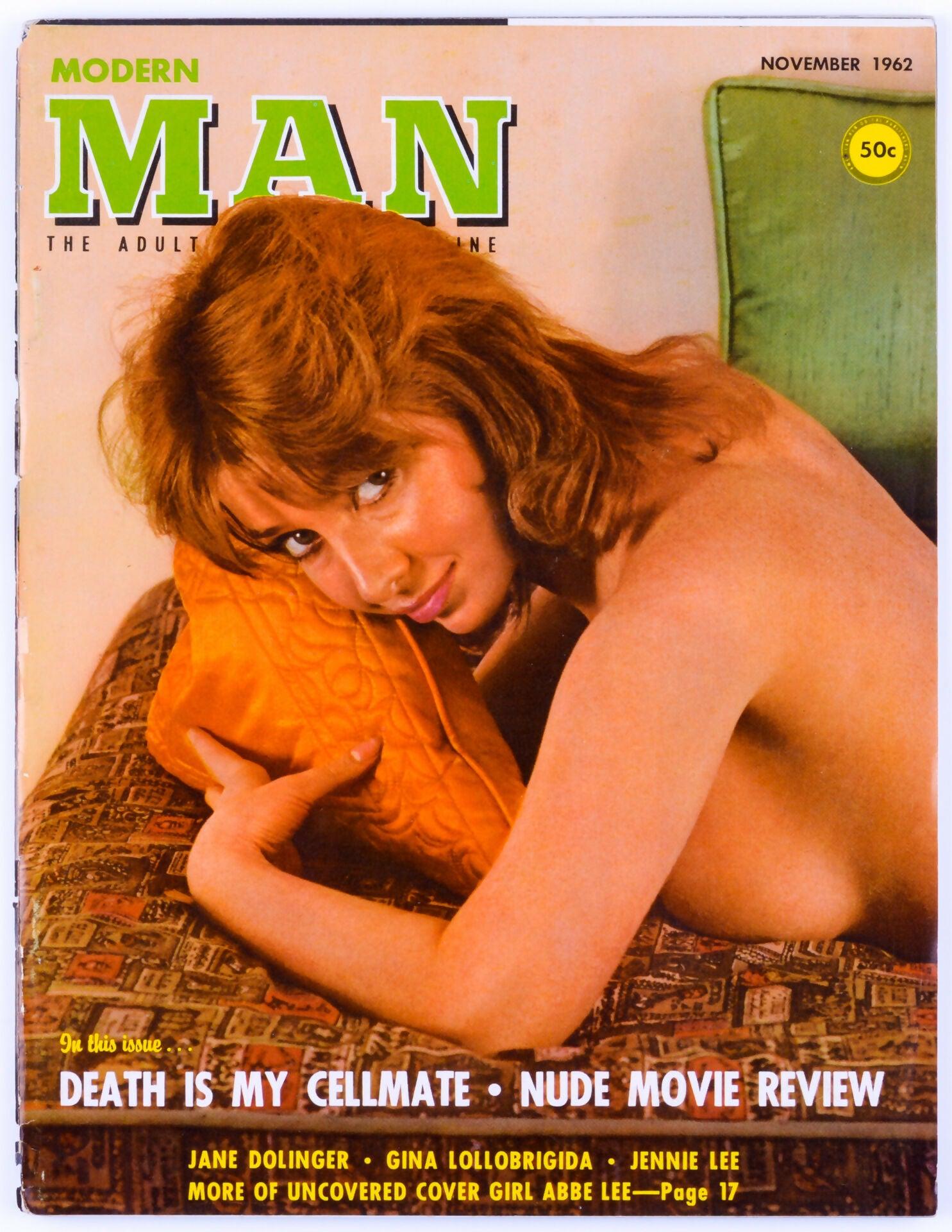 MODERN MAN Vintage Softcore Adult Magazine Vol. XII No. 5-137 November 1962 - Jennie Lee, Abbe Lee, Suzanne Baxter - XXX Marketplace