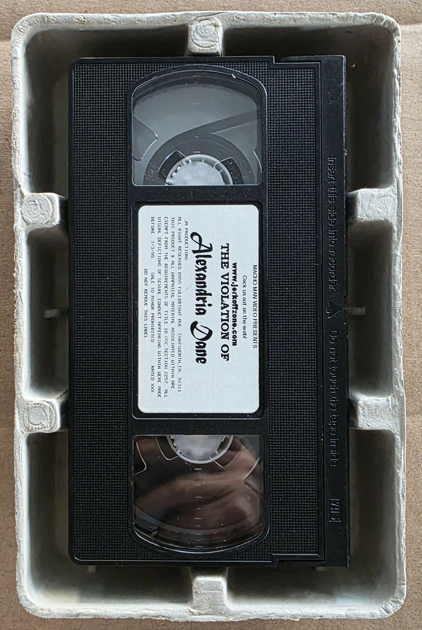 The Violation of Alexandria Dane (1995) VHS