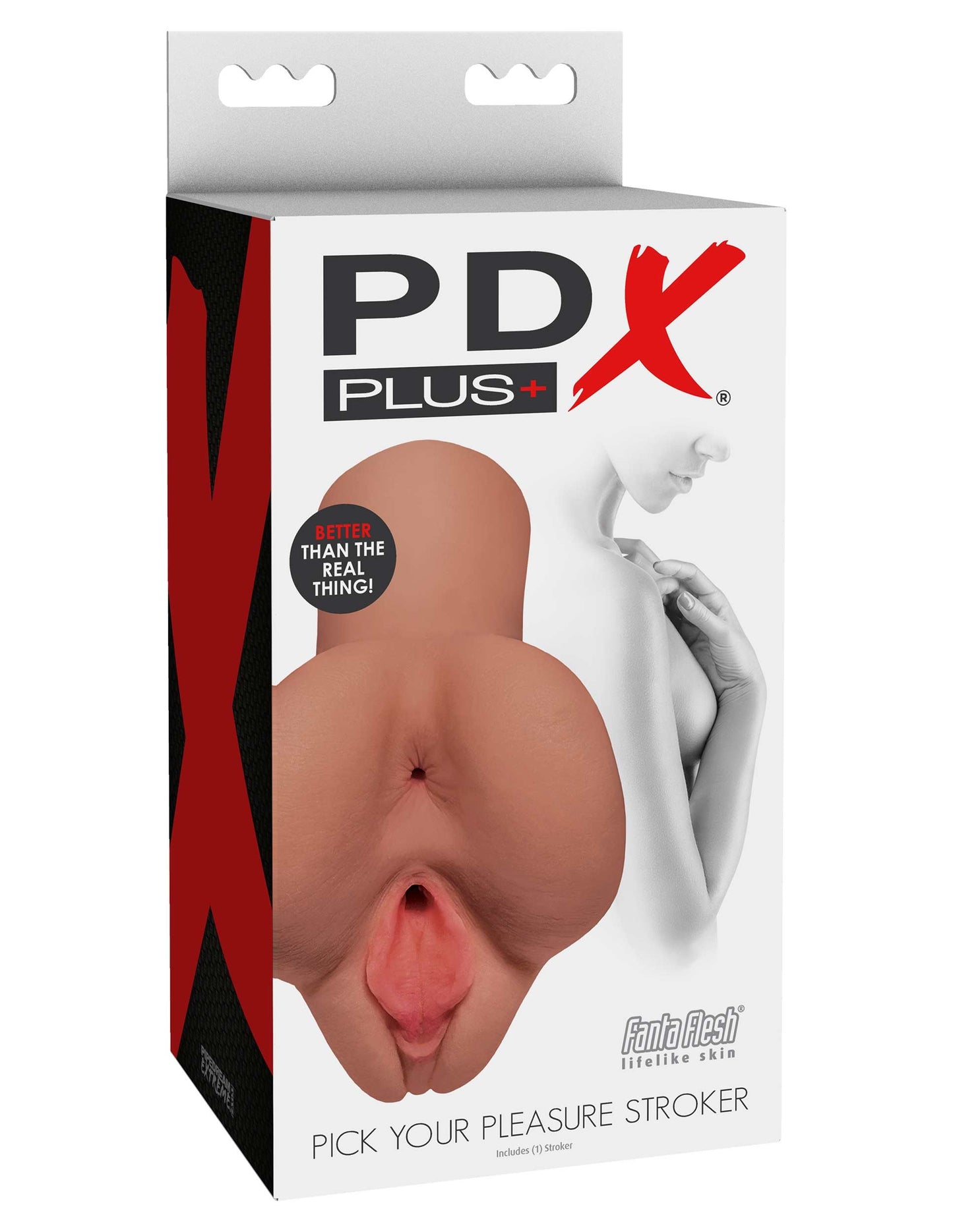 PDX Pick Your Pleasure Stroker - Tan