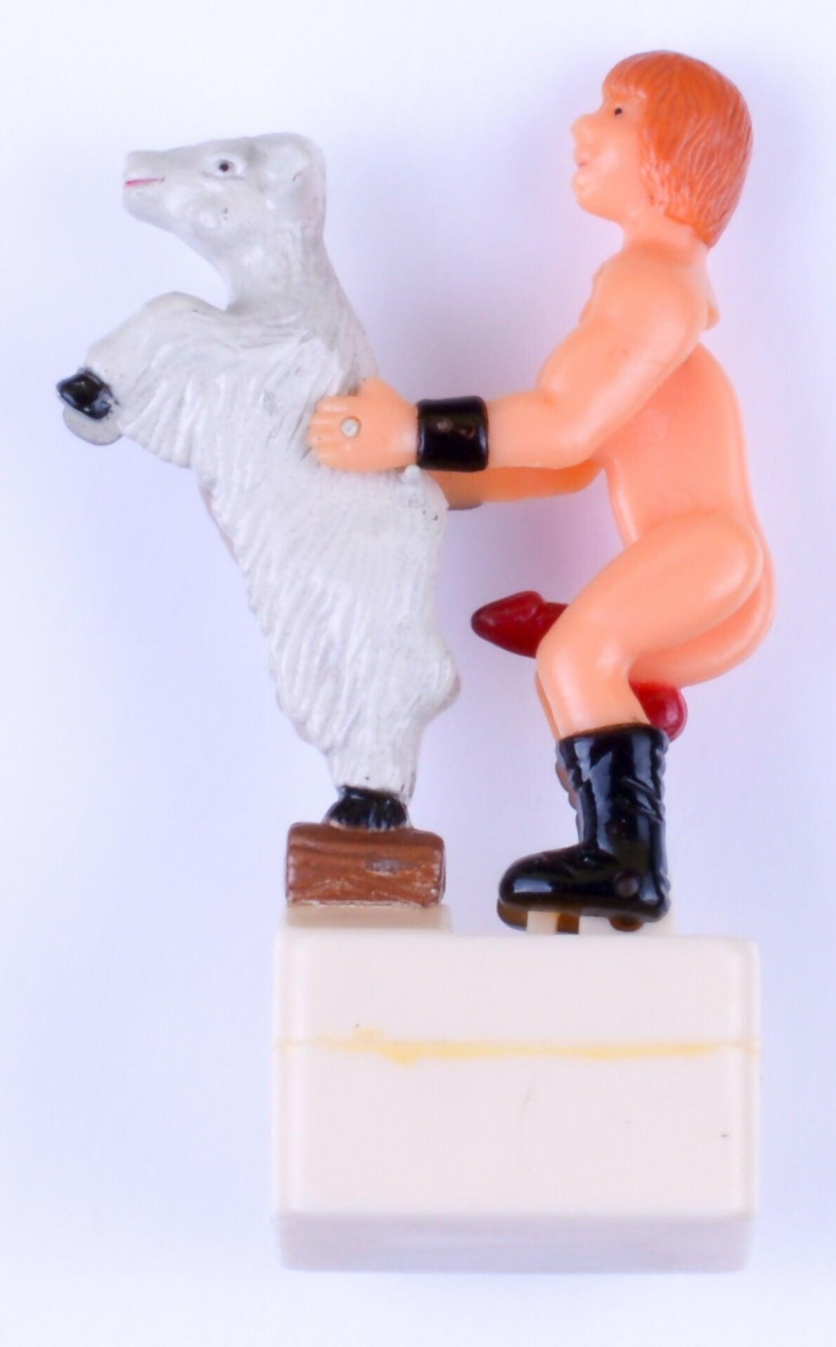 *Rare* WIND UP MAN TO LAMB TOY 1994 PIPEDREAM PRODUCTS, INC. MADE IN HONG KONG Gag Gift - XXX Marketplace