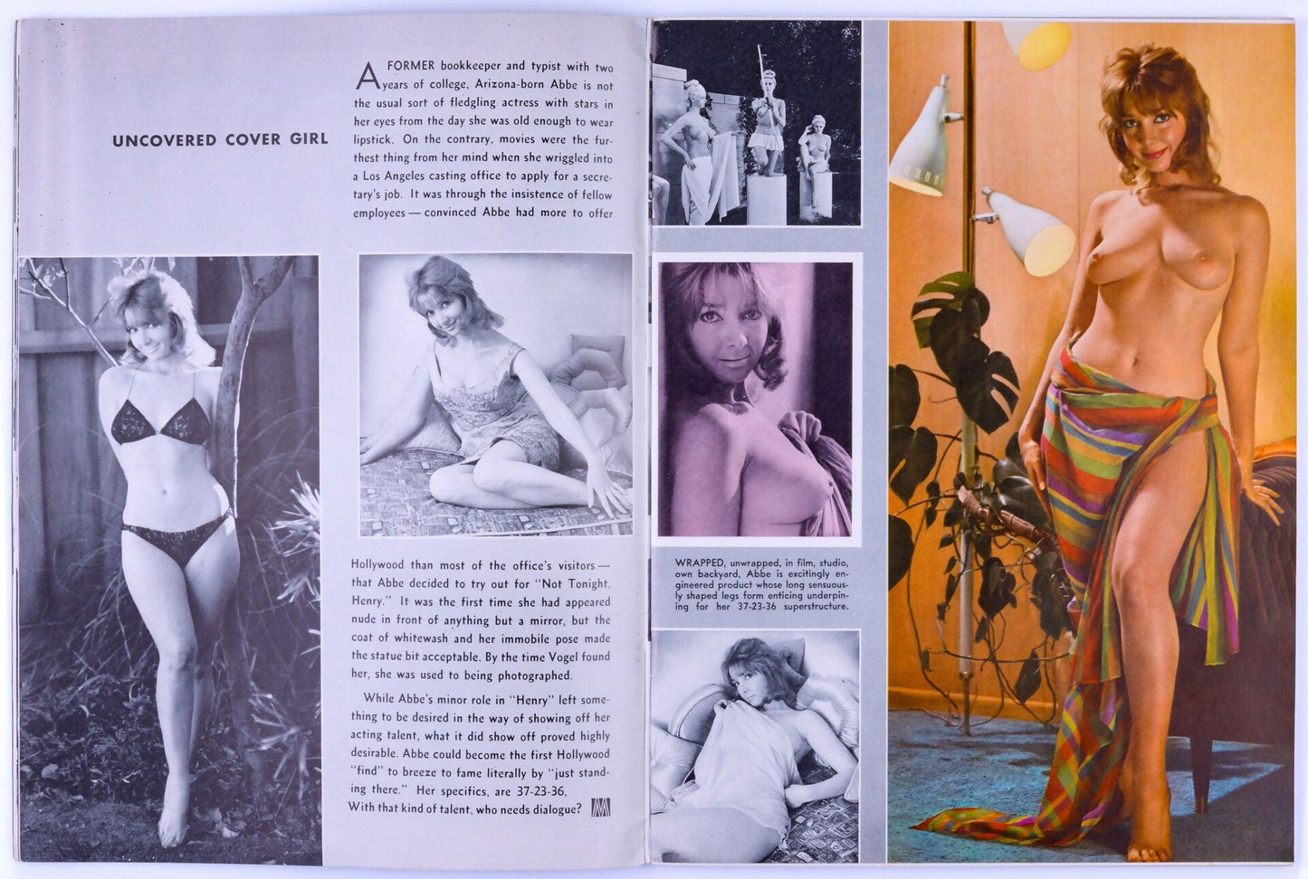 MODERN MAN Vintage Softcore Adult Magazine Vol. XII No. 5-137 November 1962 - Jennie Lee, Abbe Lee, Suzanne Baxter - XXX Marketplace