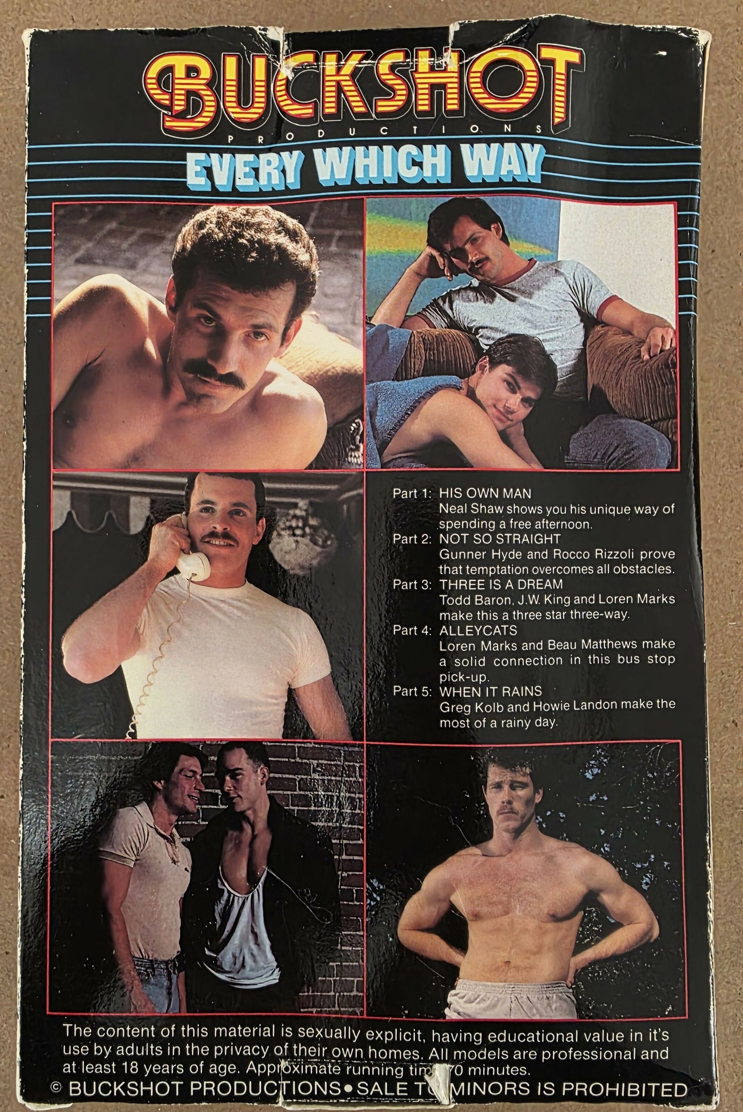 Buckshot Productions - Every Which Way (1980) VHS