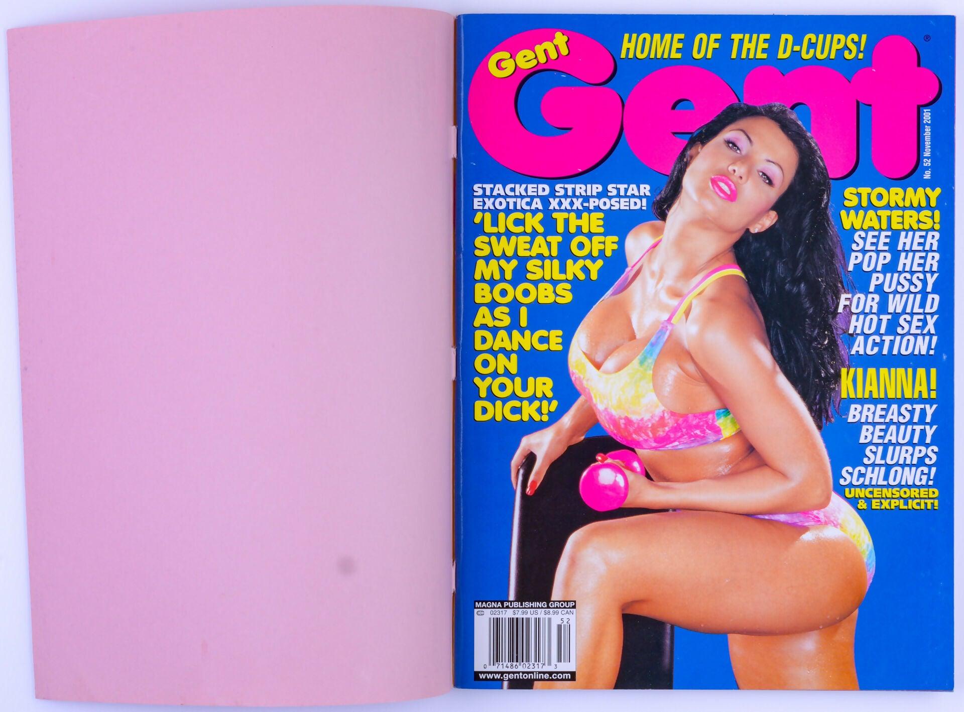 GENT Hardcore Adult Big Tits Magazine No. 52 November 2001 - Exotica, Stormy Waters, Kianna, Zuzie Boobies - XXX Marketplace