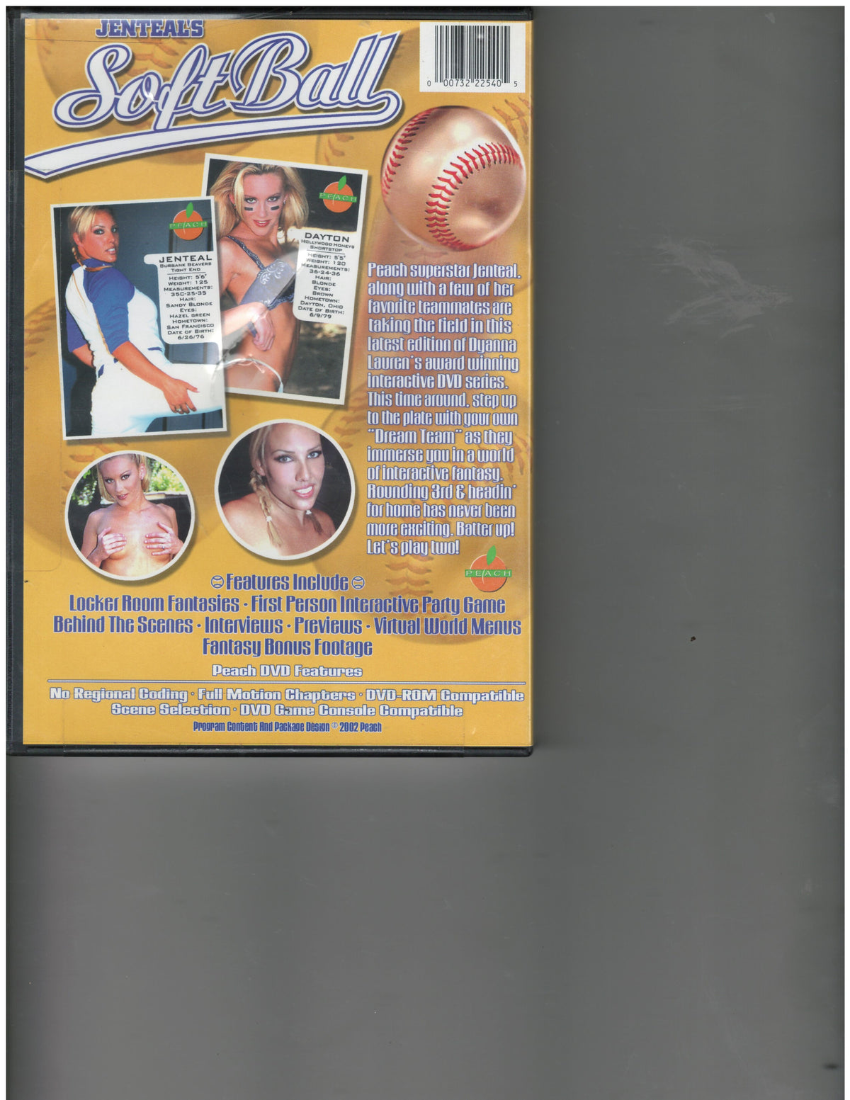 2002 Peach Adult DVD