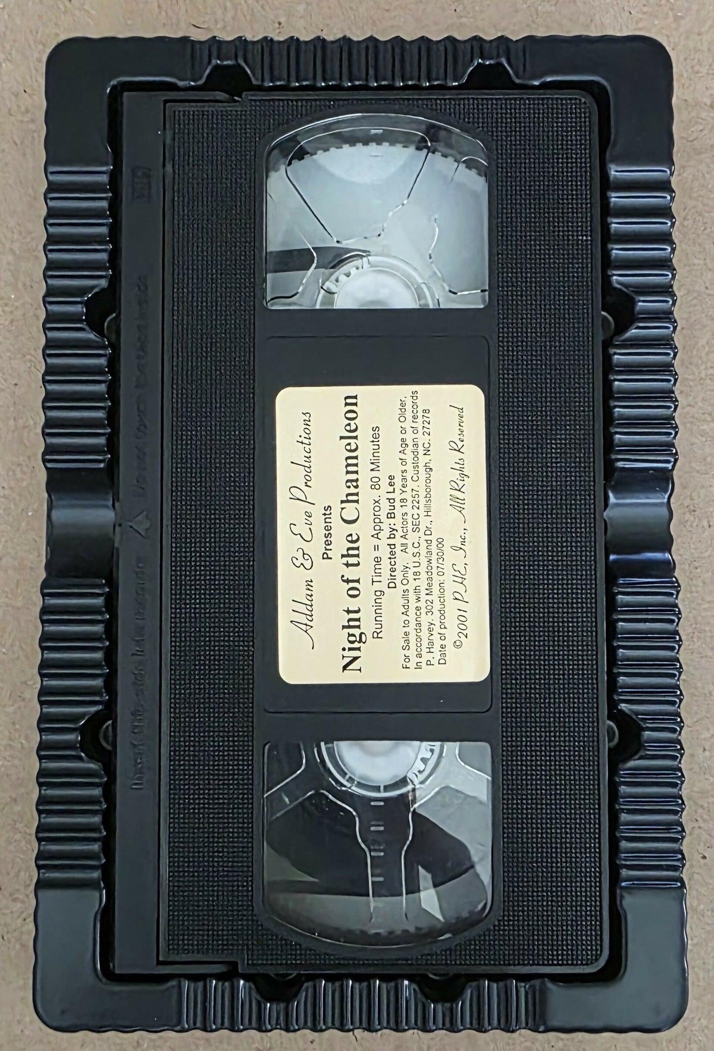 Night of the Chameleon (2001) VHS