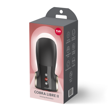 Cobra Libre II Vibrating Masturbator Black