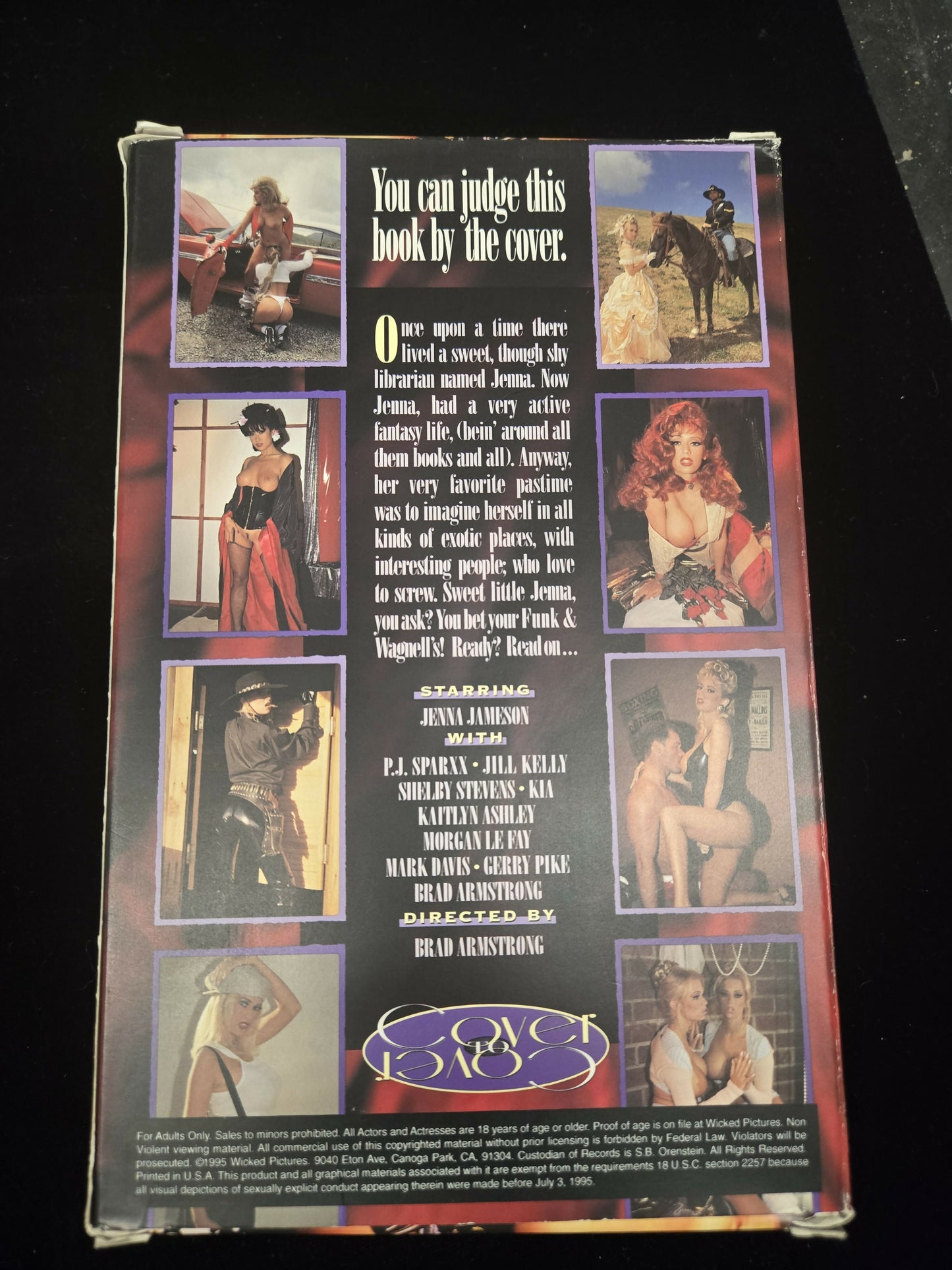 Jenna Jameson Cover to Cover VHS
