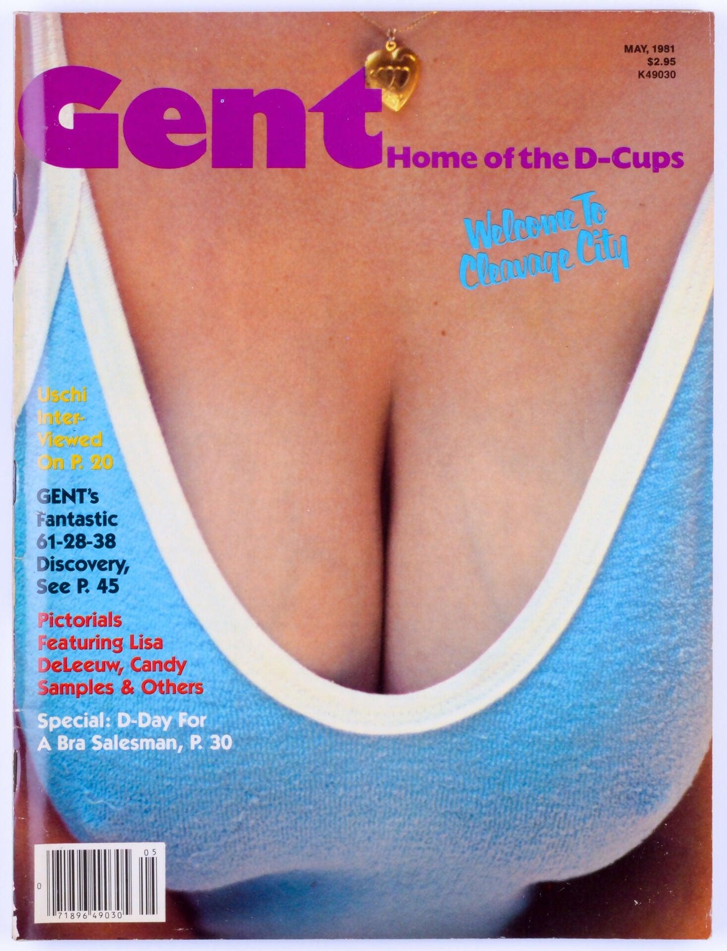GENT Softcore Adult Big Tits Magazine Vol. 22 No. 5 May 1981 - Lisa DeLeeuw, Candy Samples, Beth St. James, Christine Davidson - XXX Marketplace