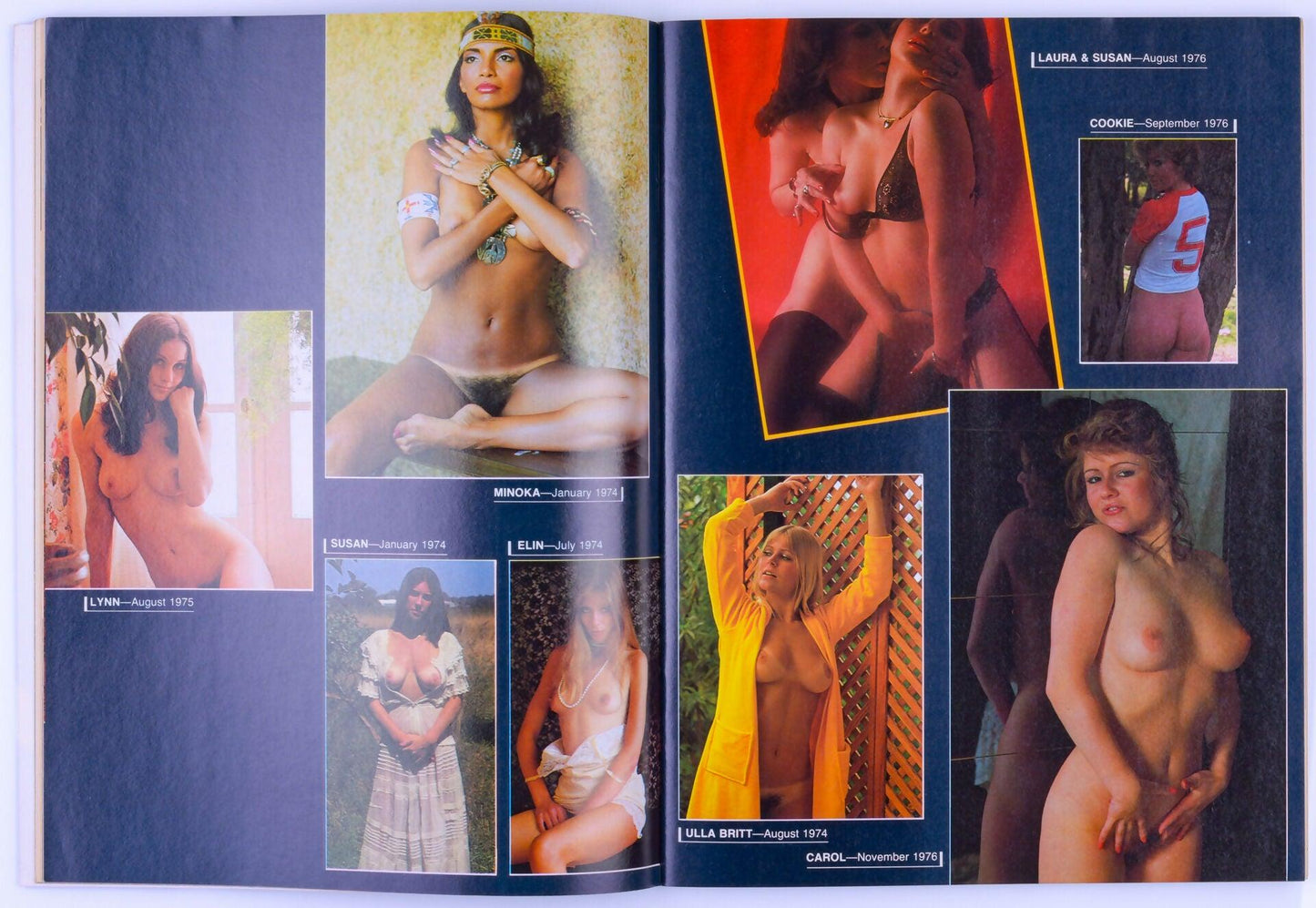 Genesis Vintage Softcore Adult Magazine Vol. 8 No. 1 August 1980 - Lesllie Bovee - XXX Marketplace