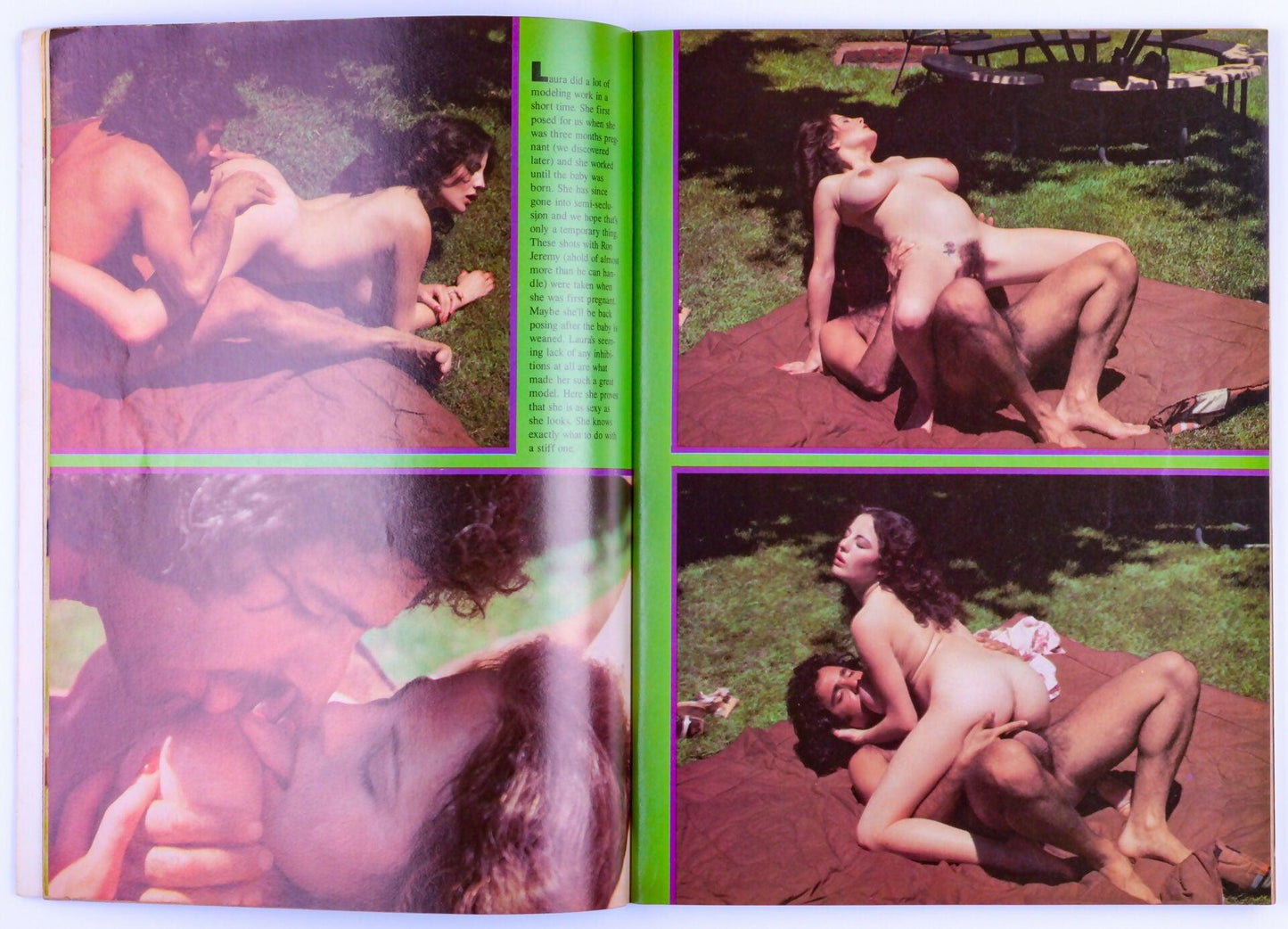 GENT Softcore Vintage Adult Big Tits Magazine December 1984 Features Pregnant Model, Roberta Pedon, Ron Jeremy - XXX Marketplace
