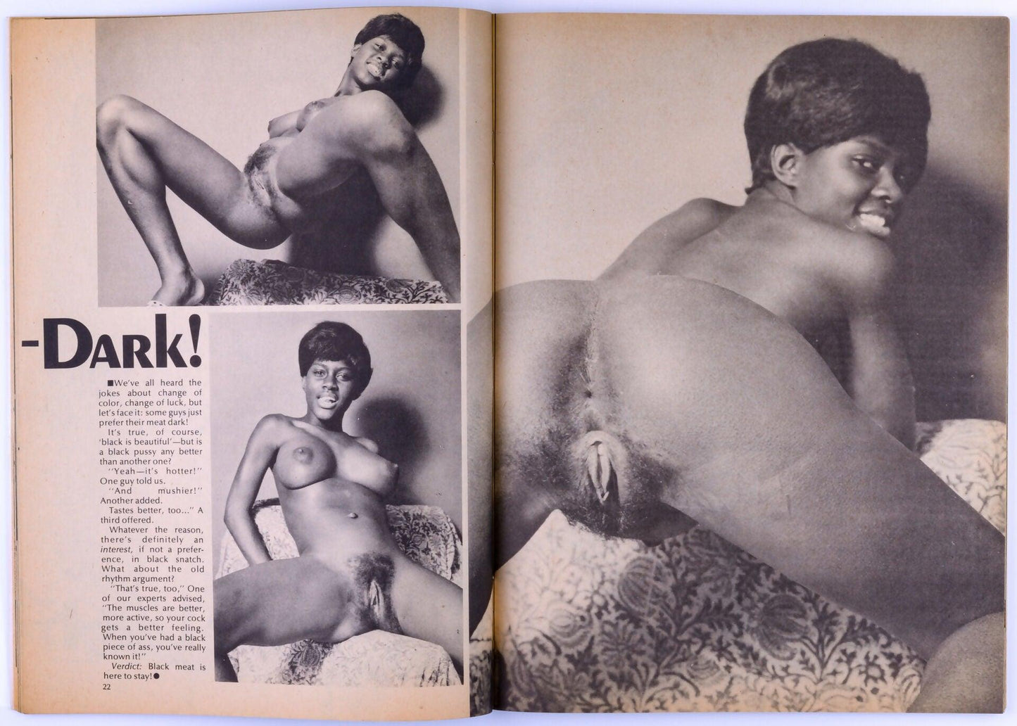 *Rare* GIRLS AROUND THE WORLD Vintage Adult Softcore Magazine Vol. 6 No. 1 March 1977 - Linda McDowell - XXX Marketplace