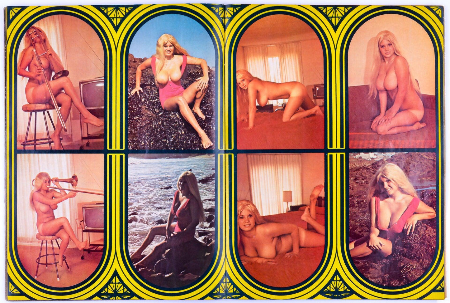 Man's Pleasure November 1972 Vol. 2 No. 12 Vintage Softcore Magazine *Fair* - XXX Marketplace