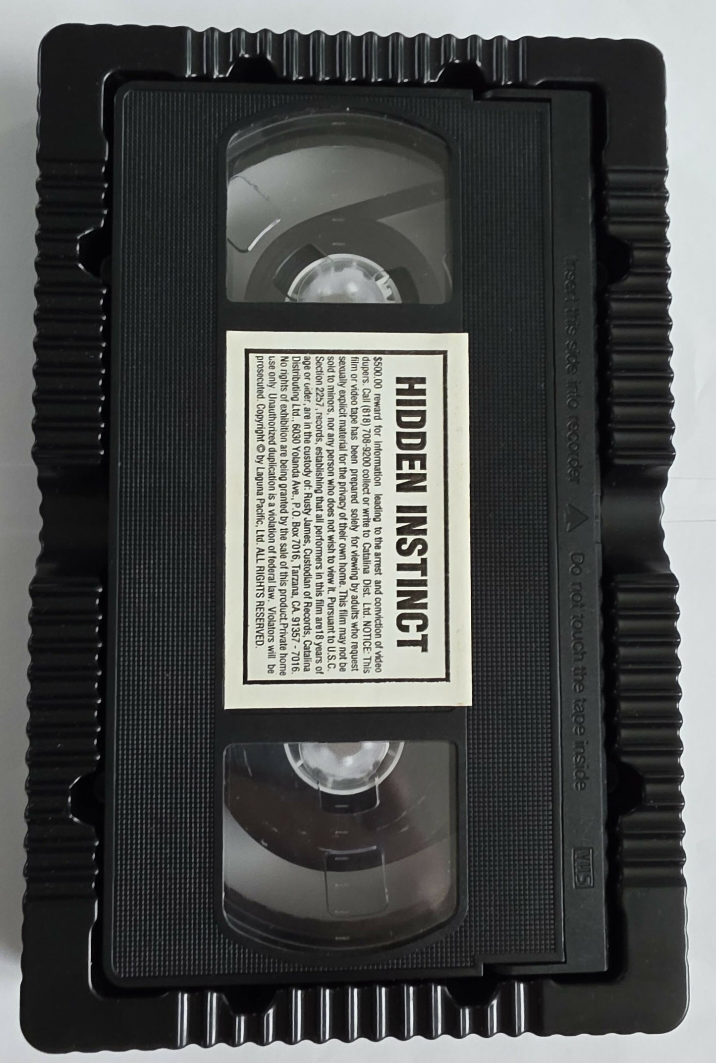 Hidden Instinct (1994) VHS