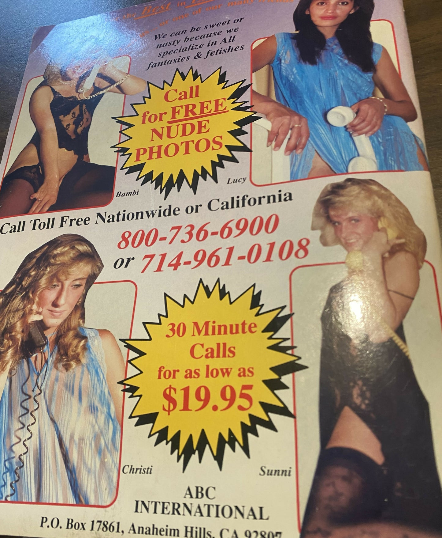 Hustler Erotic Video Guide October 1989