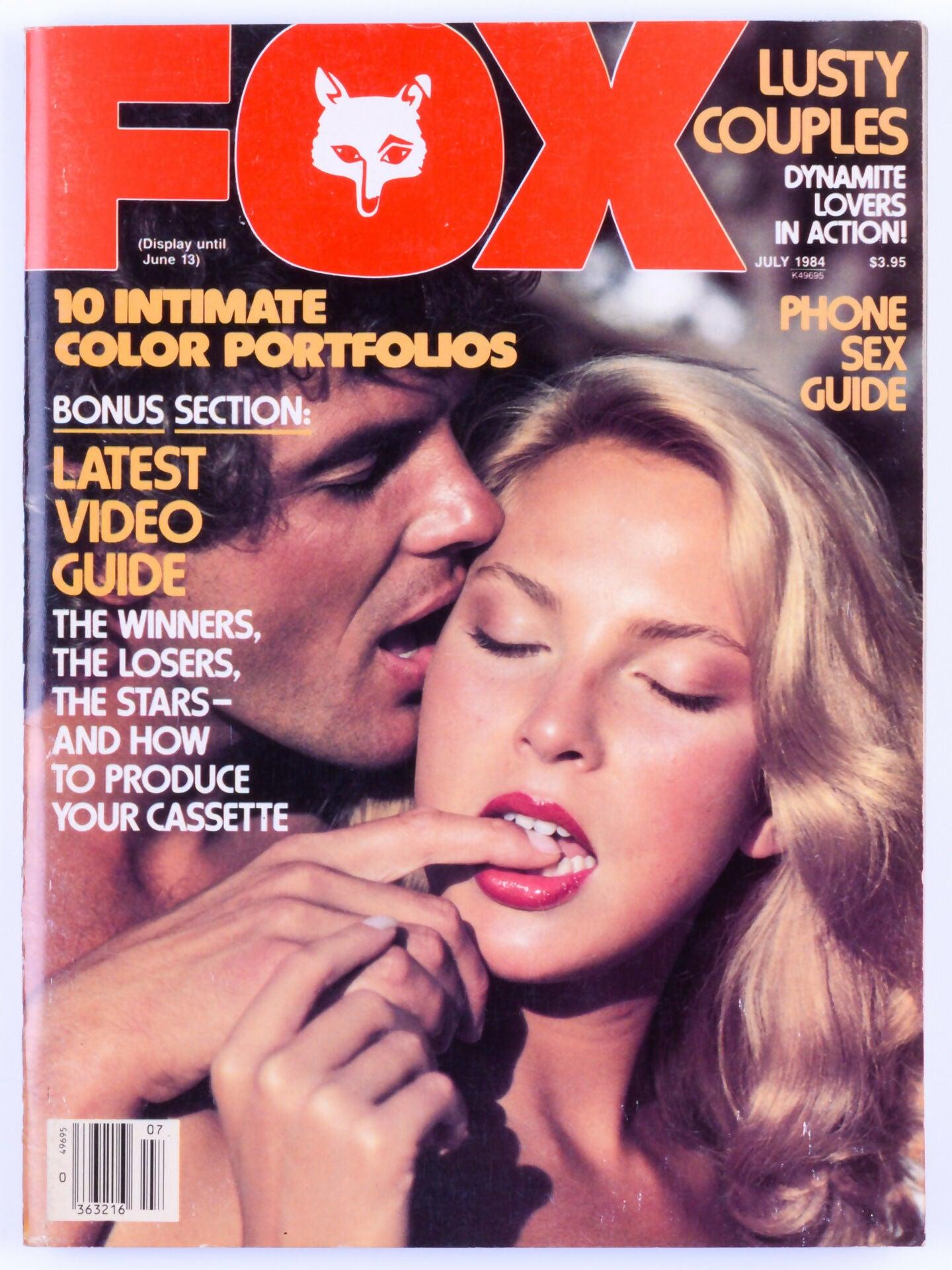 FOX Softcore Vintage Adult Magazine July 1984 - XXX Marketplace