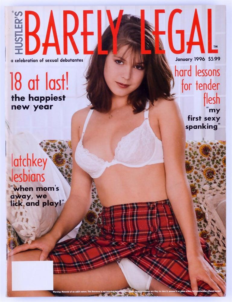 HUSTLER'S BARELY LEGAL Vintage Softcore Adult Teen Magazine Vol. 3 No. 5 January 1996 - XXX Marketplace