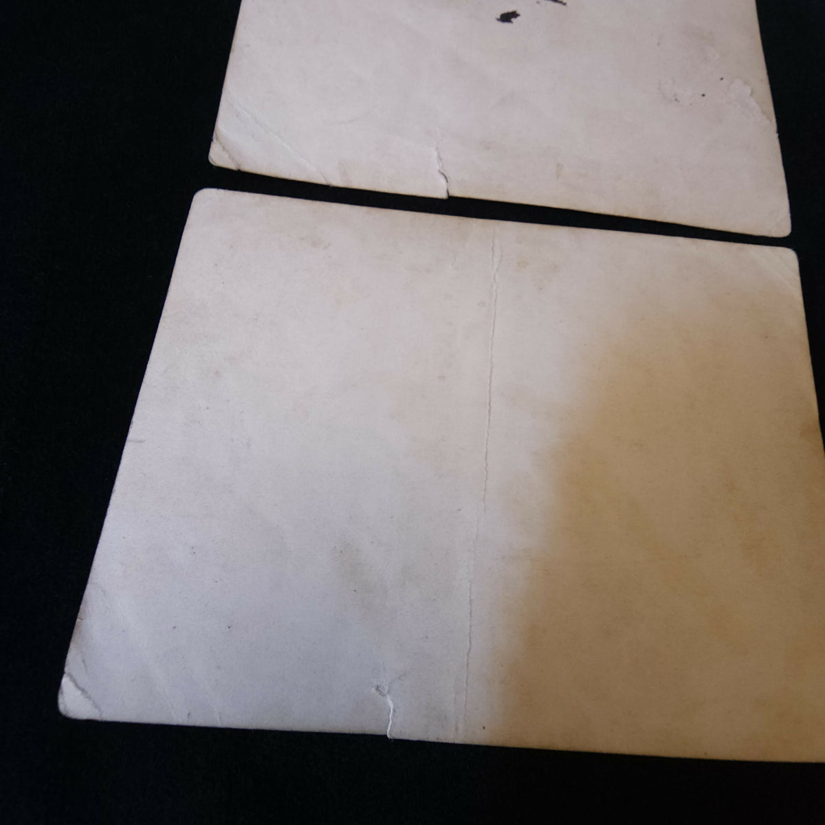 Lot of 2 Original 1940s Vintage B&W Pin-Up Nude Sex Orgy Photographs 3"x4"