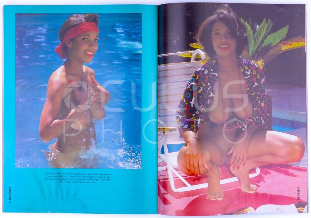 Players Vintage Softcore Adult Ebony Magazine Vol. 16 No. 8 January 1989 - XXX Marketplace