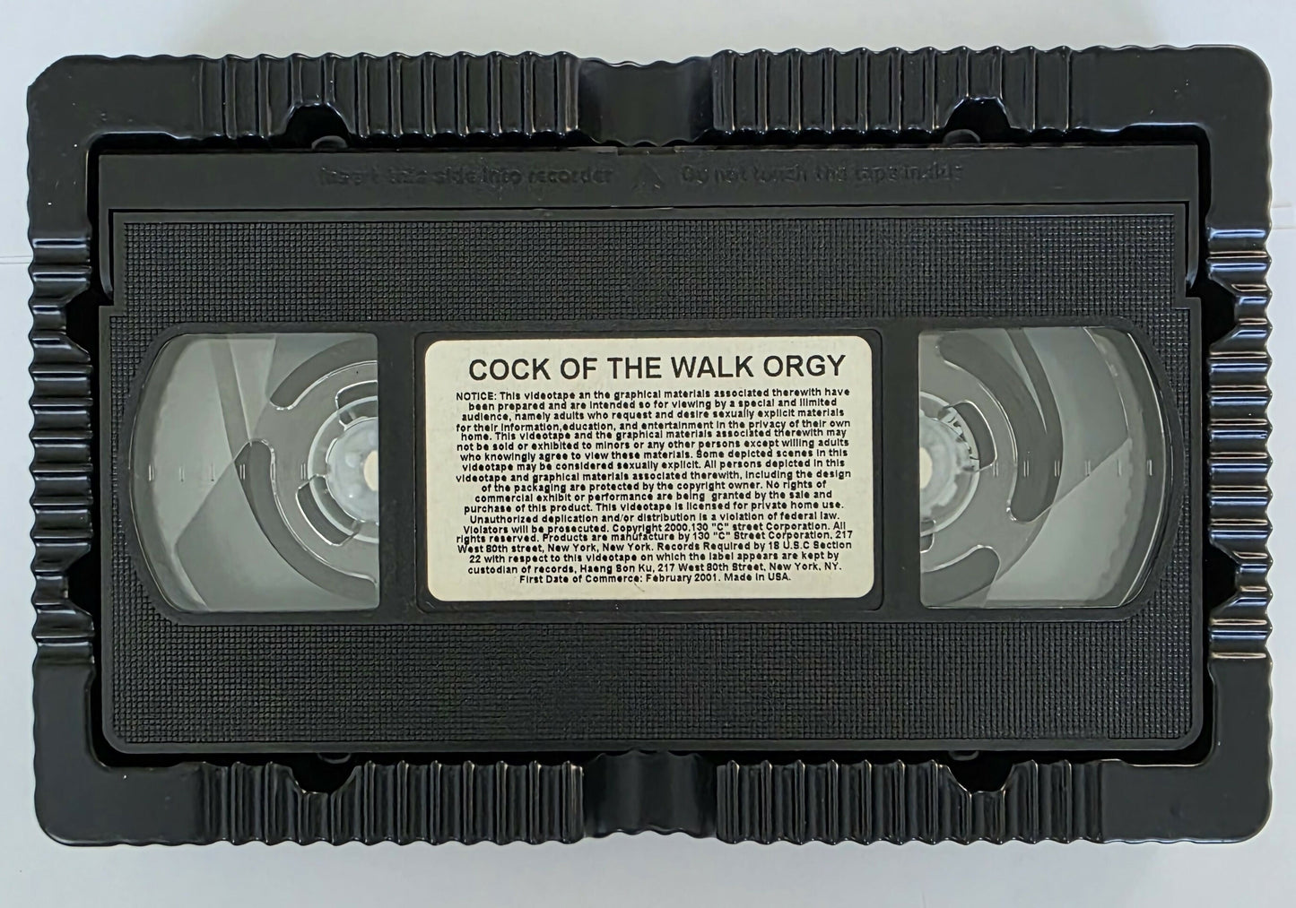 Cock of the Walk Orgy (2001) vhs