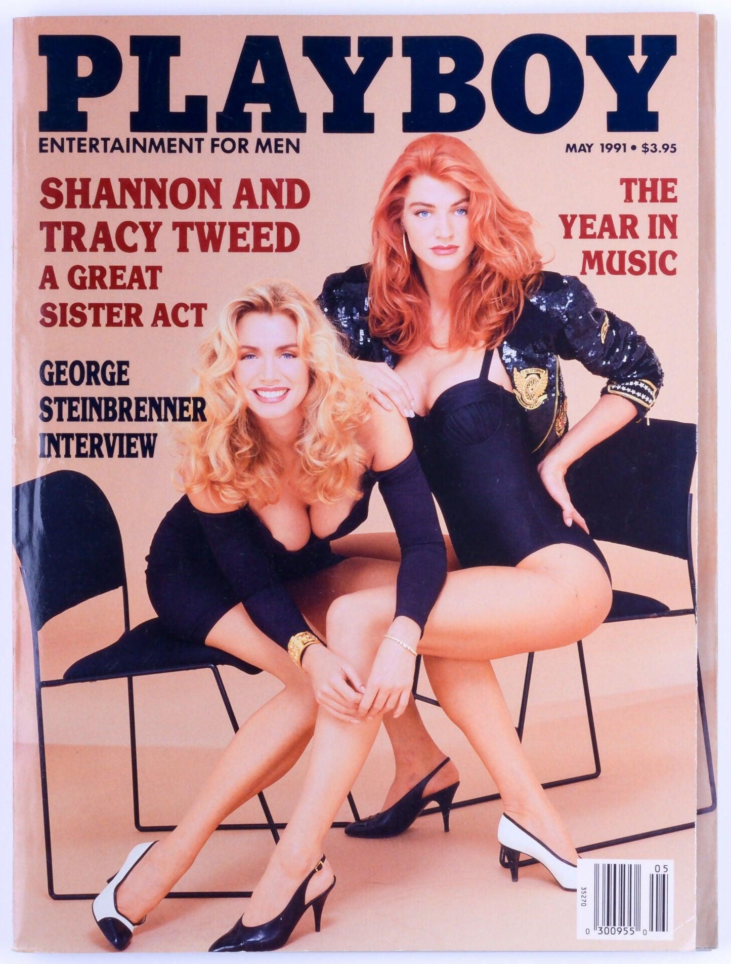 PLAYBOY ENTERTAINMENT FOR MEN MAGAZINE FOR MEN May 1991 - Shannon & Tracy Tweed - XXX Marketplace
