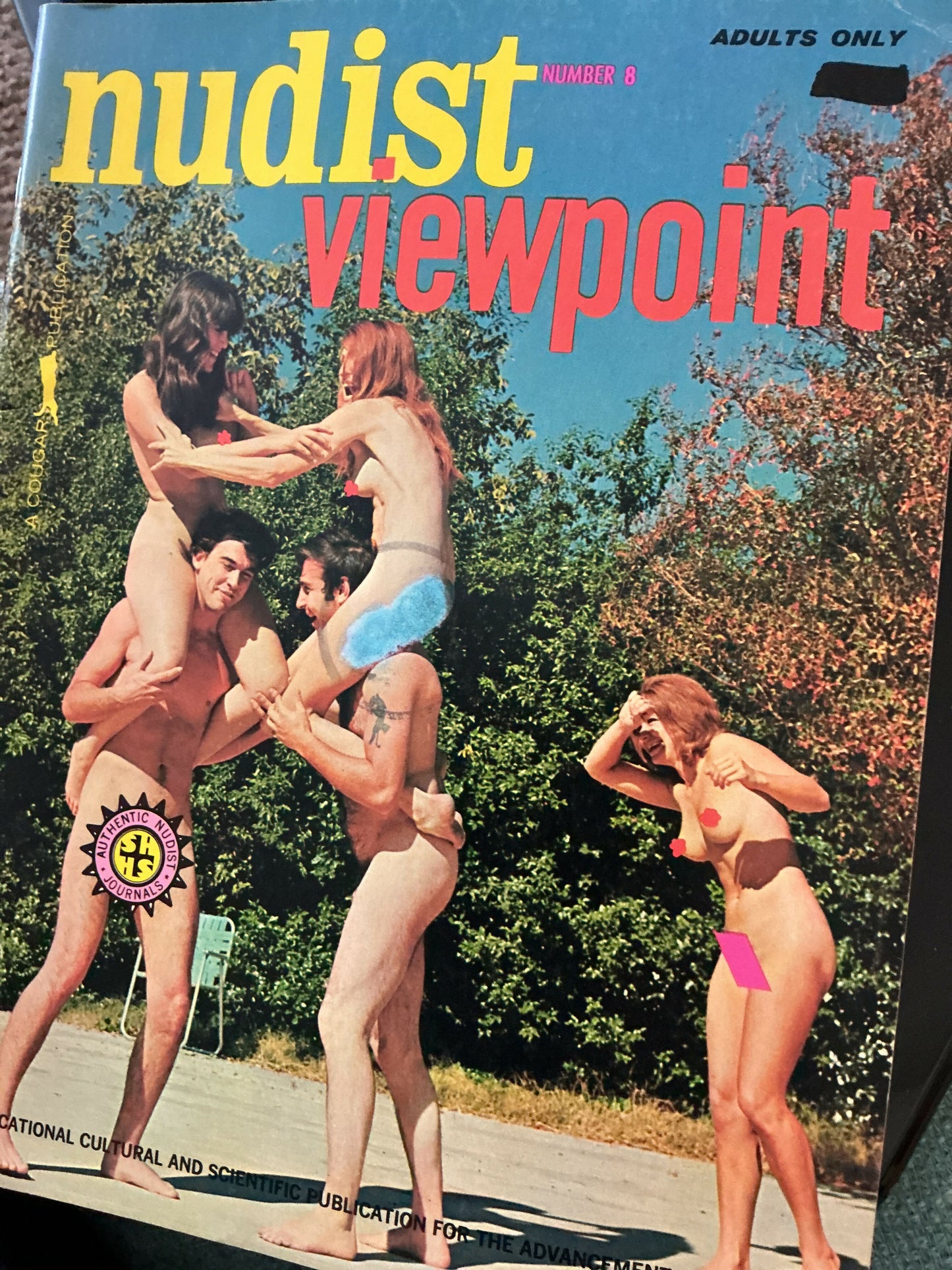 Late 60’s, 70’s Nudest Magazines LOT of 6
