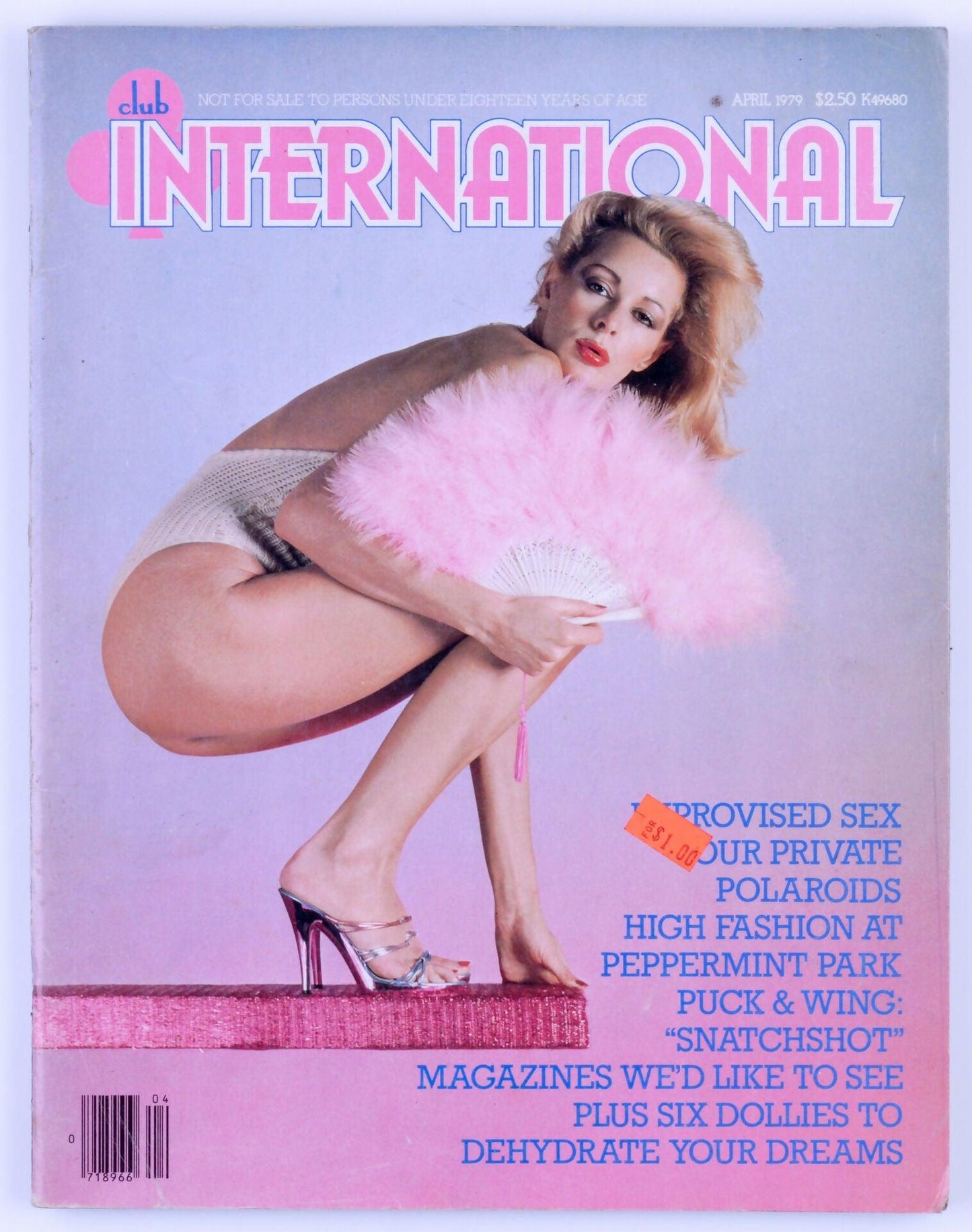 CLUB INTERNATIONAL Softcore Adult UK Magazine Vol. 3 Issue 4 1979 Paul Raymond Publications - XXX Marketplace