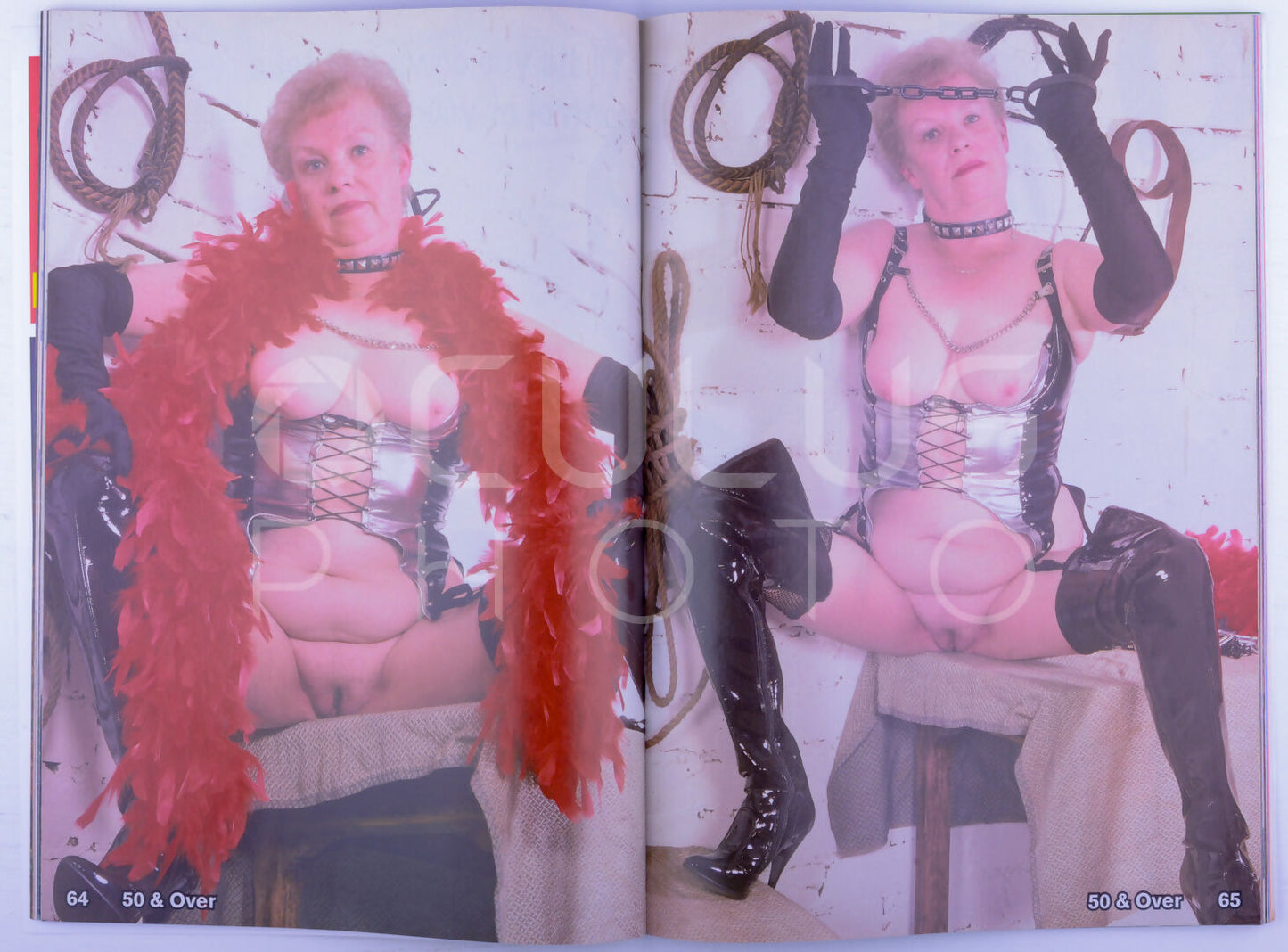 50 and Over! 2004 Vol. 10 No. 10 Softcore Mature Adult Magazine