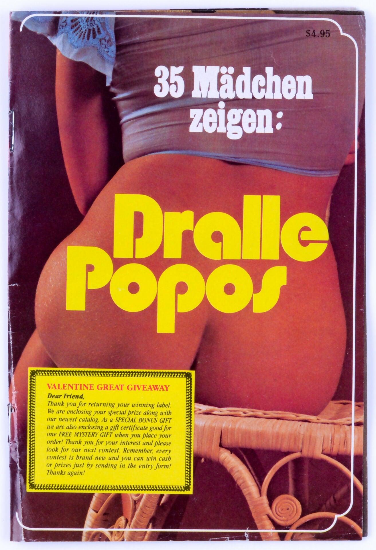 *Rare* Mädchen Zeigen: Dalle Popos (Girls Show: Plump Butts) Vintage German Adult Photo Booklet Unknown Publication Date - XXX Marketplace