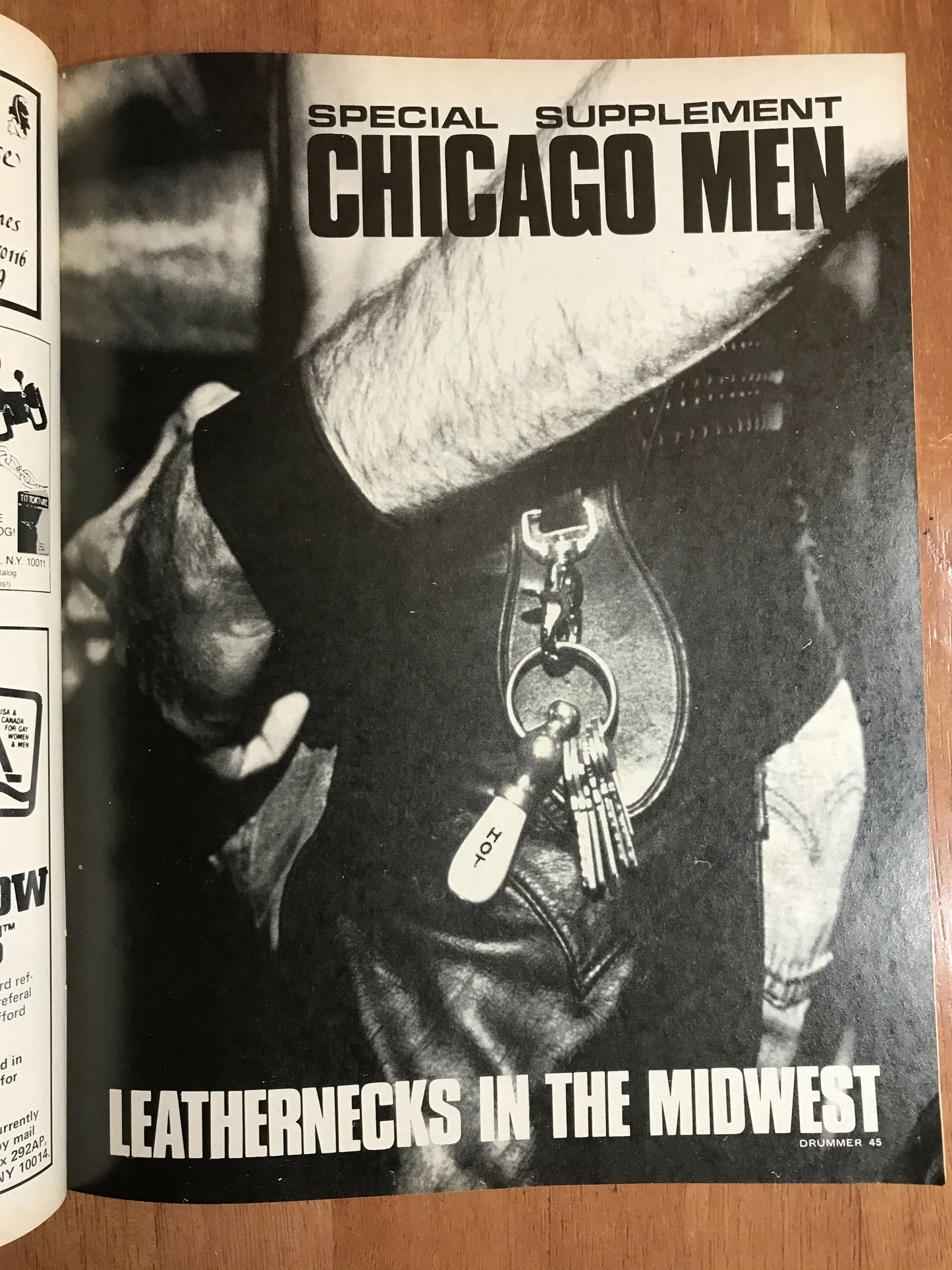 Drummer #38 Gay Men's Leather Magazine 1978 Macho Male