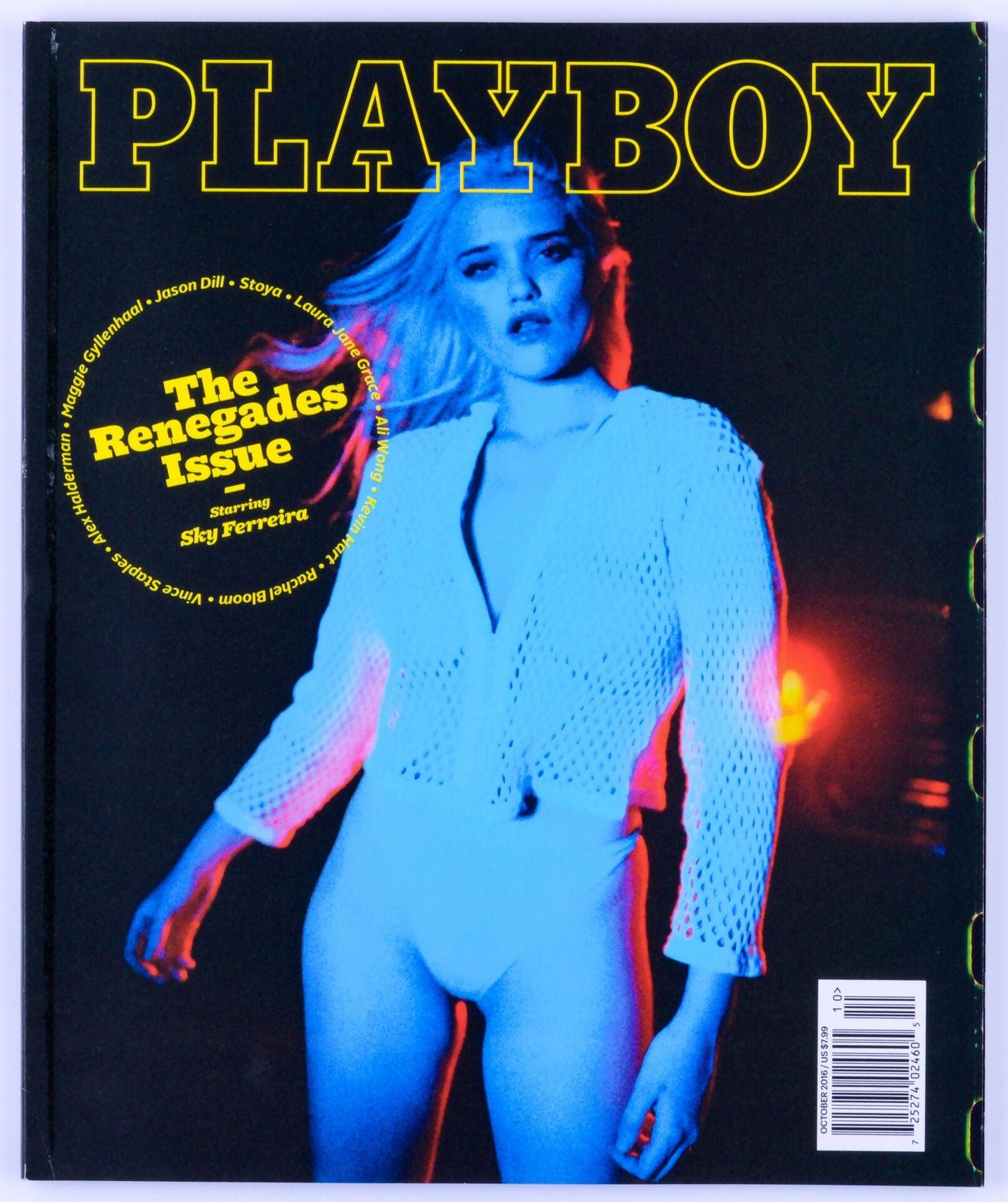 PLAYBOY MAGAZINE October 2016 - Sky Ferreira, Allie Silva, Lily Bridger - XXX Marketplace