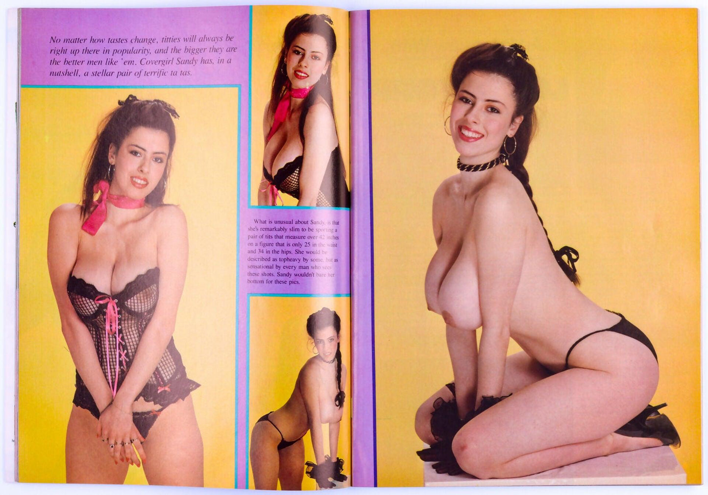 Cavalier Vintage Softcore Adult Magazine Vol. 37 No. 9 September 1987 - Lotta Topp, Trnity Loren, Janelle Brown, - XXX Marketplace